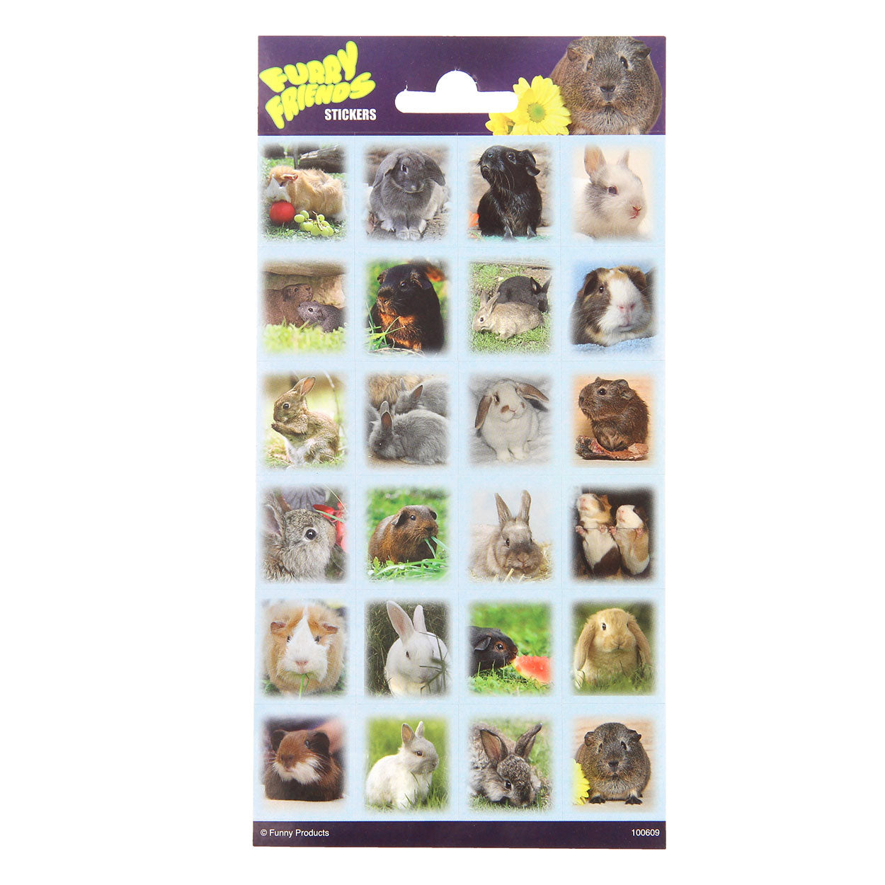 Fluffy Friends Stickerbogen