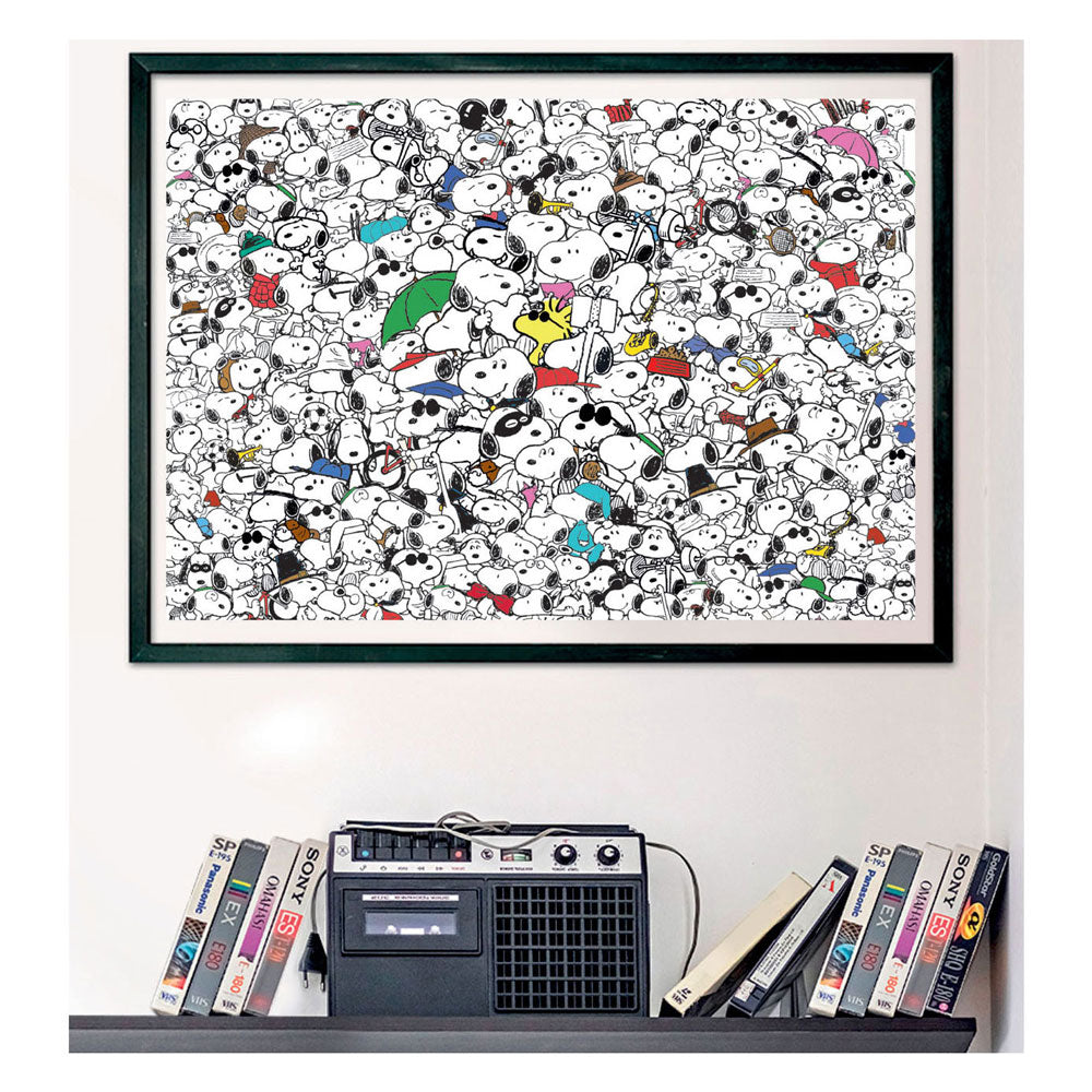 Clementoni Legpuzzel Impossible Peanuts Snoopy 1000st