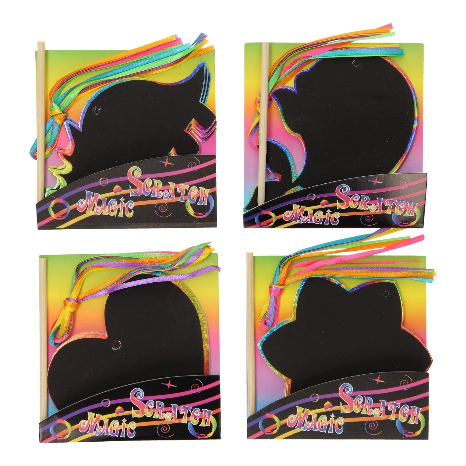 Magic Scratch Blaadjes 6st