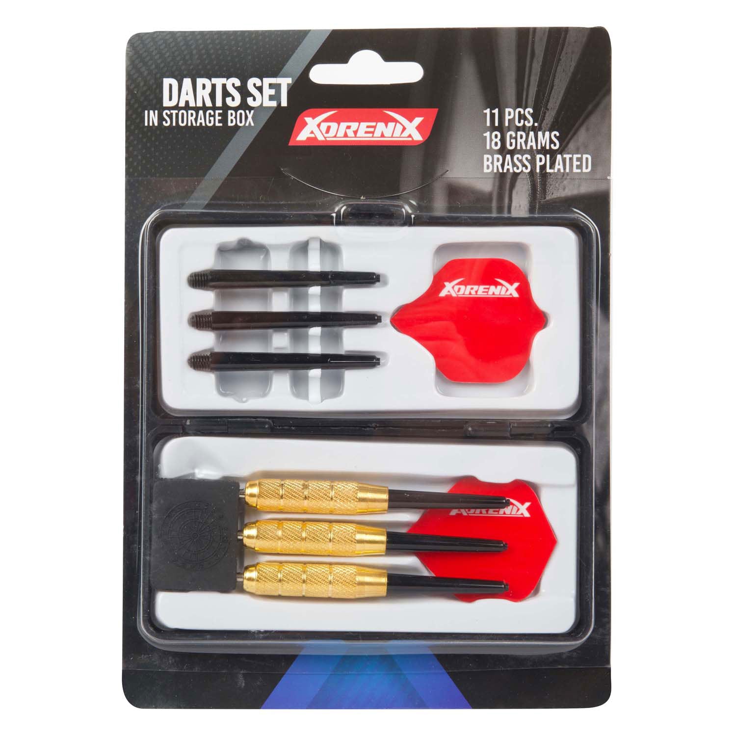 Adrenix Dartpijlen Set Deluxe Set van 3 rood