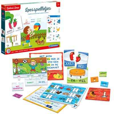 Clementoni Leerspel Leesspelletjes