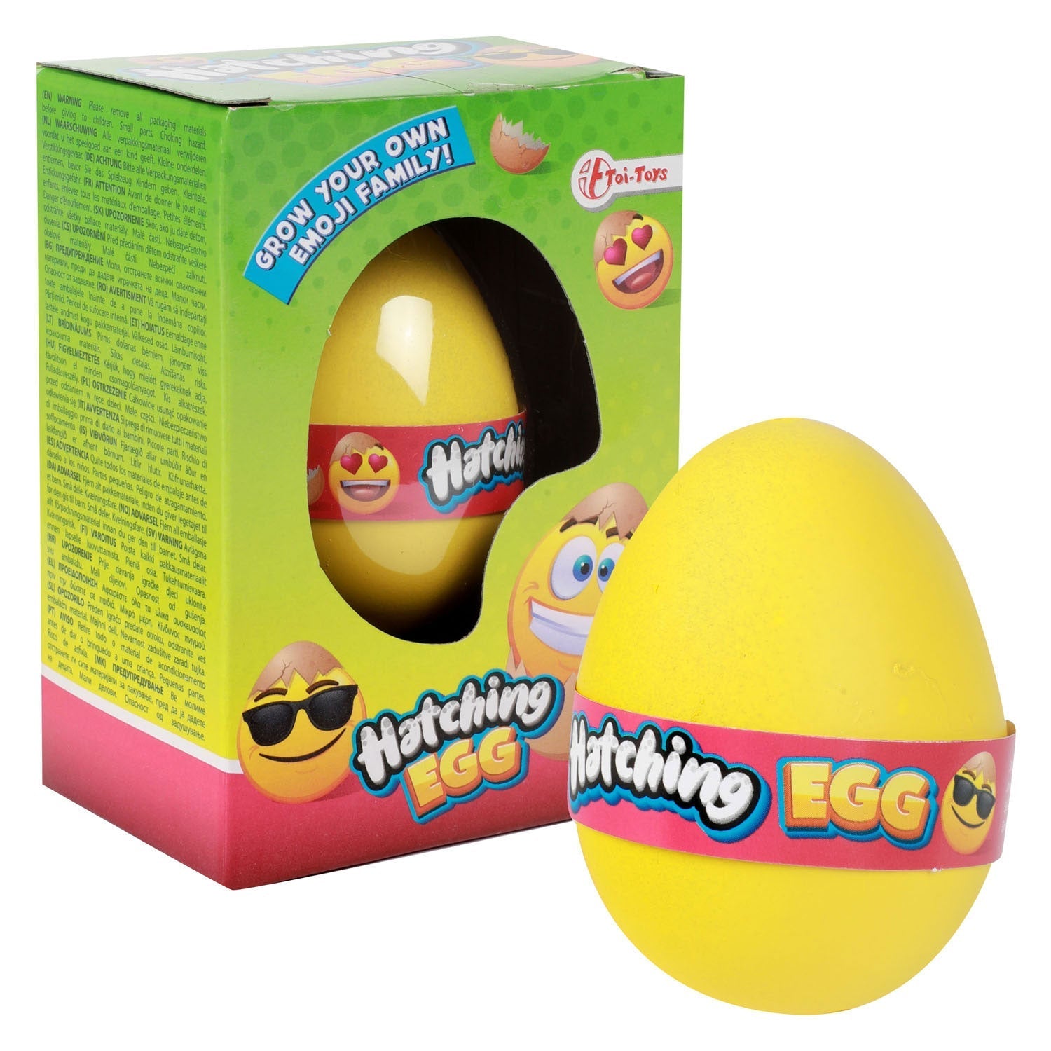 Groei-ei Lachgezicht combo