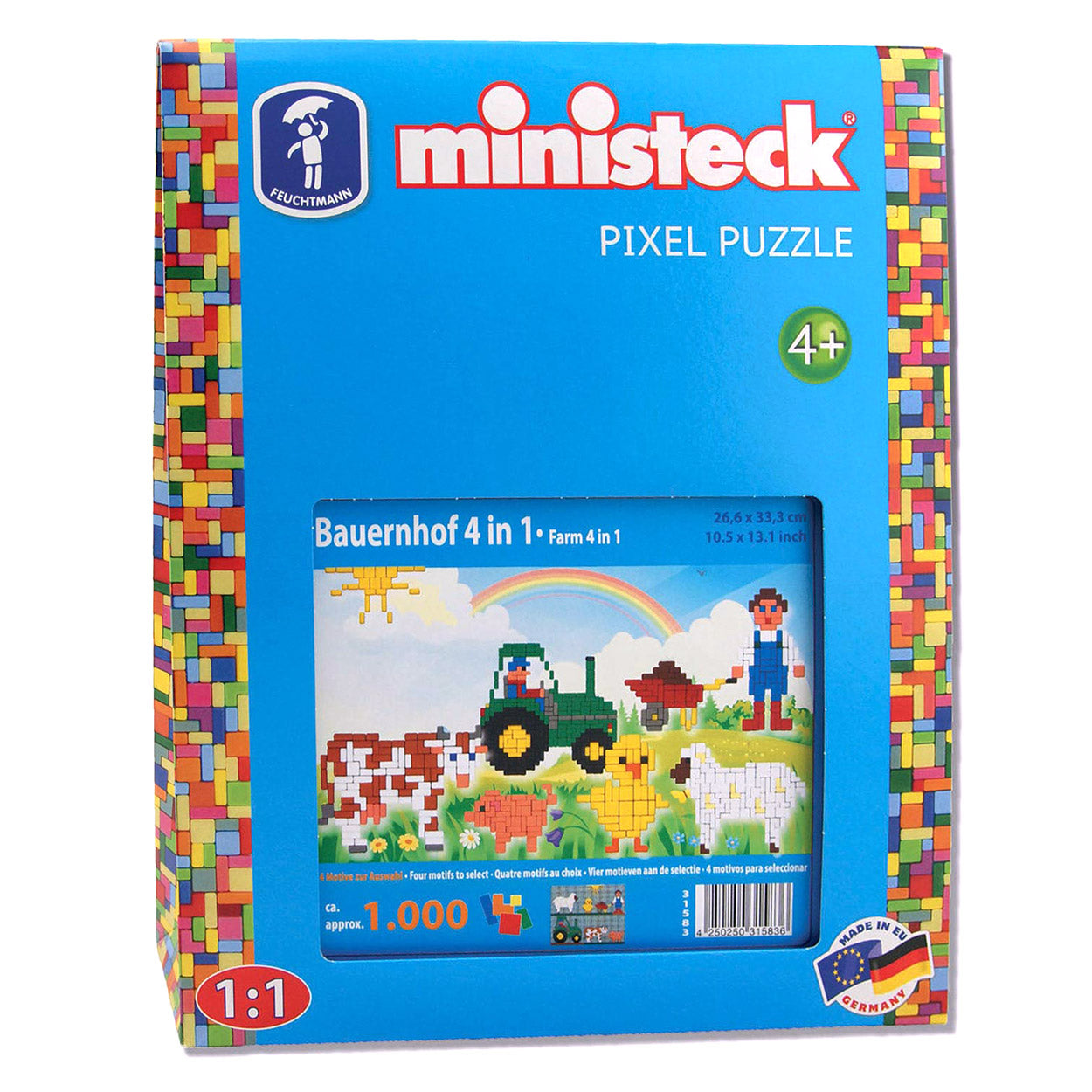 Ministeck Boerderij 4in1