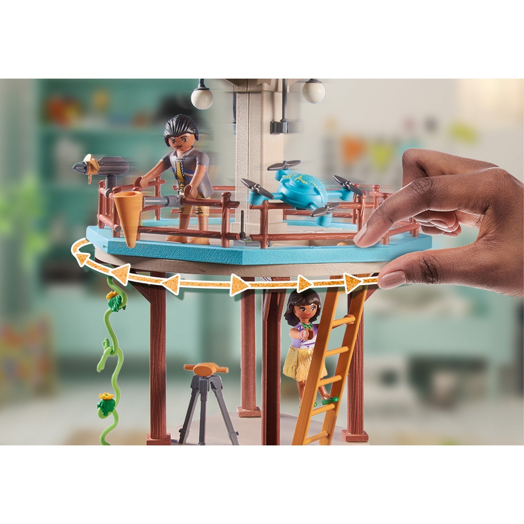 Playmobil Wiltopia Onderzoeksstation met Kompas