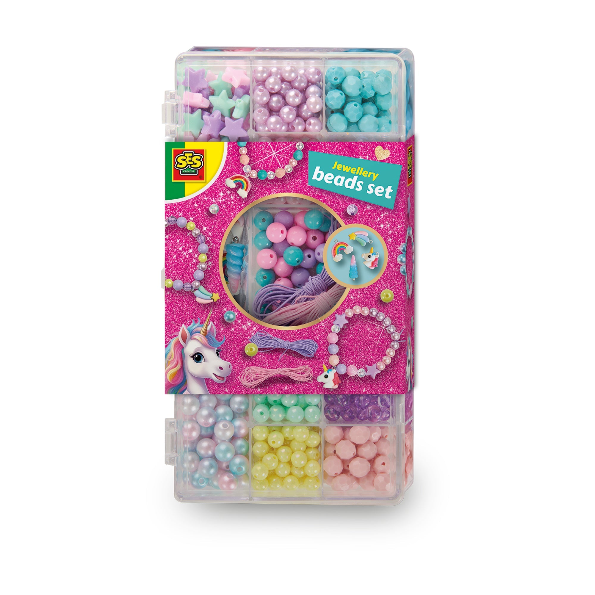 SES Creative Unicorn - Sieraden kralenset