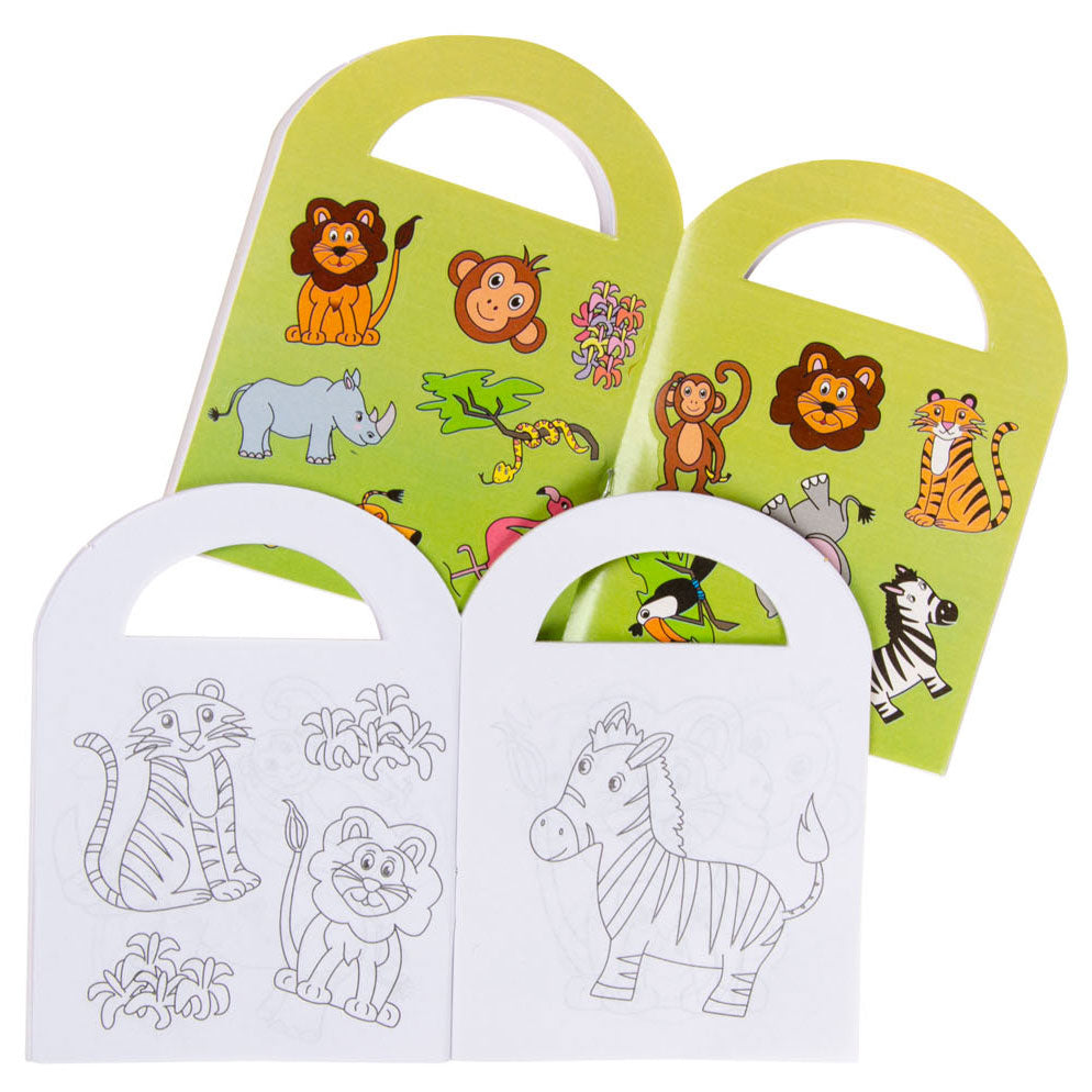Kleurboekje met Stickers Dieren
