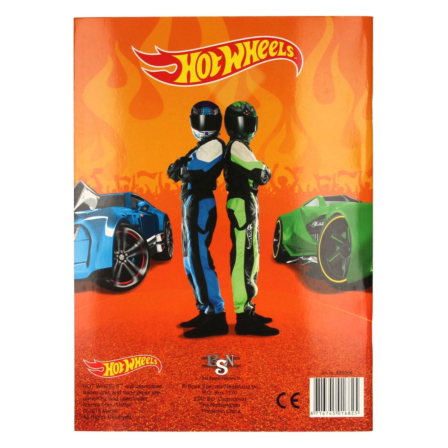 Hot Wheels Colorio Kleurboek
