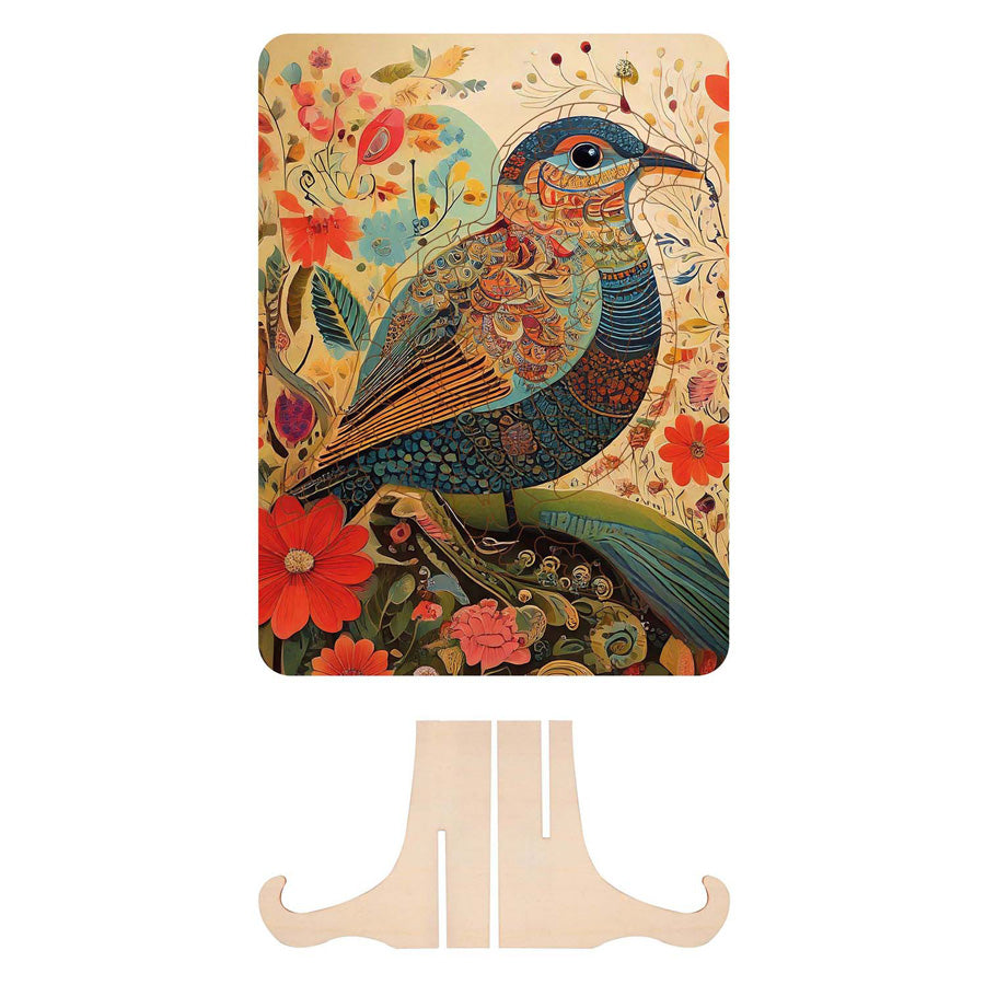 Houten Puzzel Vogel - Unieke Vormen - 130st.