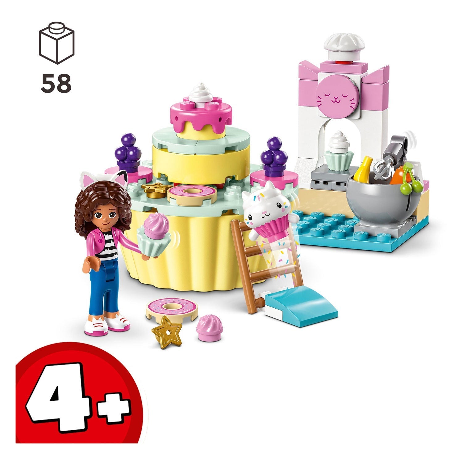 LEGO Gabbys Puppenhaus 10785 Backen mit Cakey