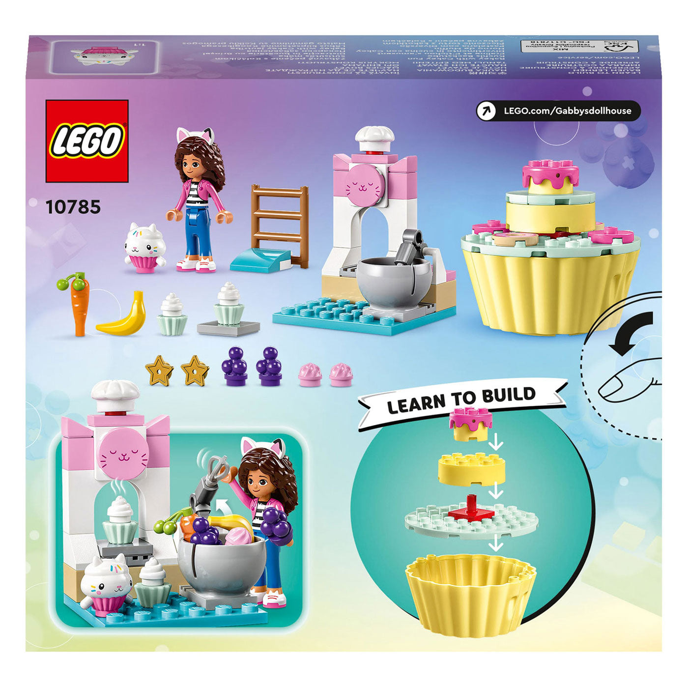 LEGO Gabbys Puppenhaus 10785 Backen mit Cakey