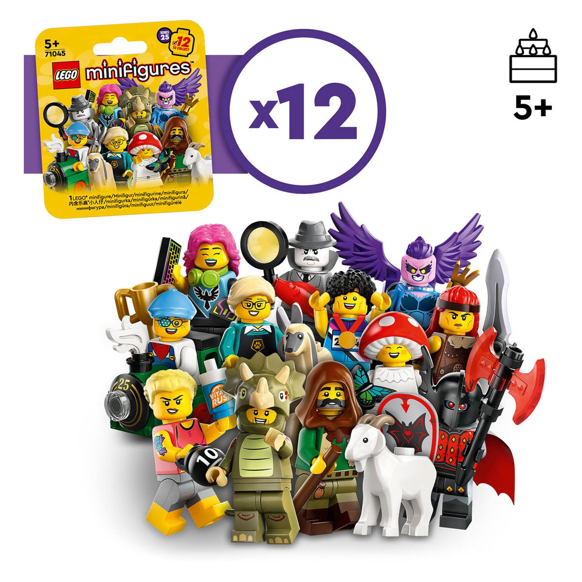 LEGO 71045 Minifiguren Serie 25