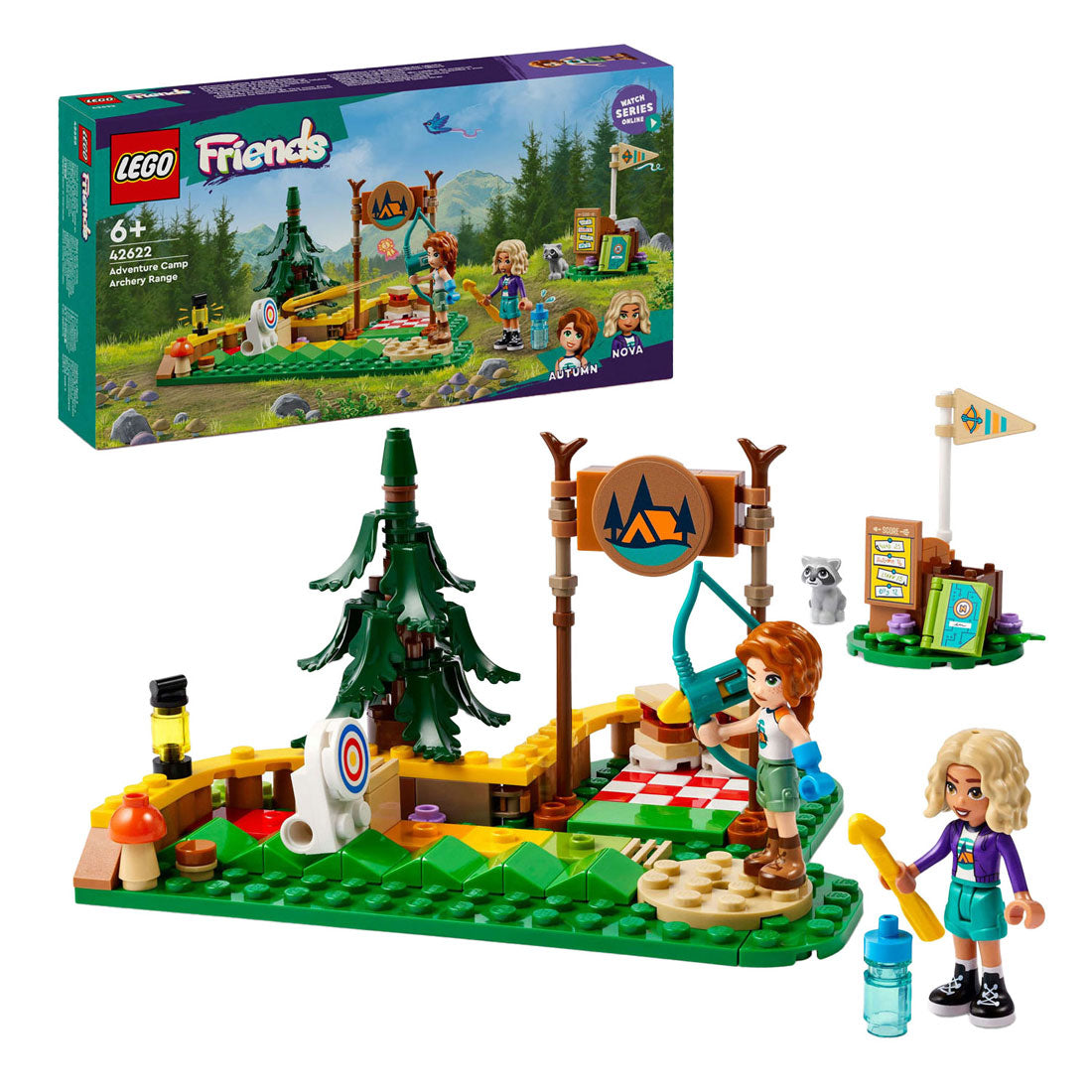 LEGO Friends 42622 Abenteuercamp Bogenschießanlage