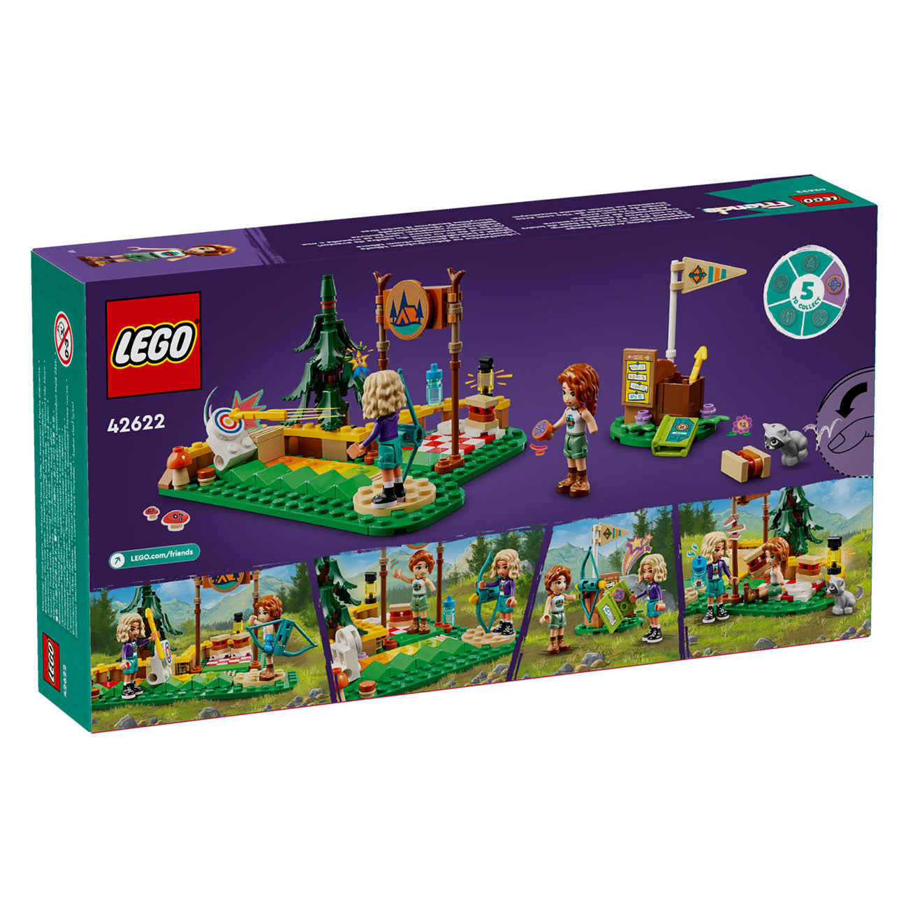 LEGO Friends 42622 Abenteuercamp Bogenschießanlage