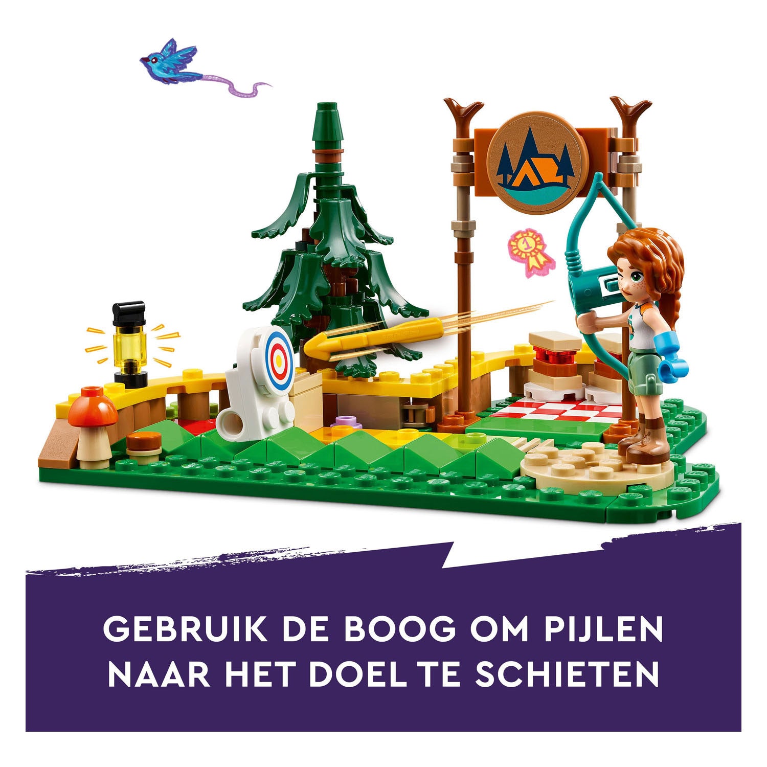 LEGO Friends 42622 Abenteuercamp Bogenschießanlage
