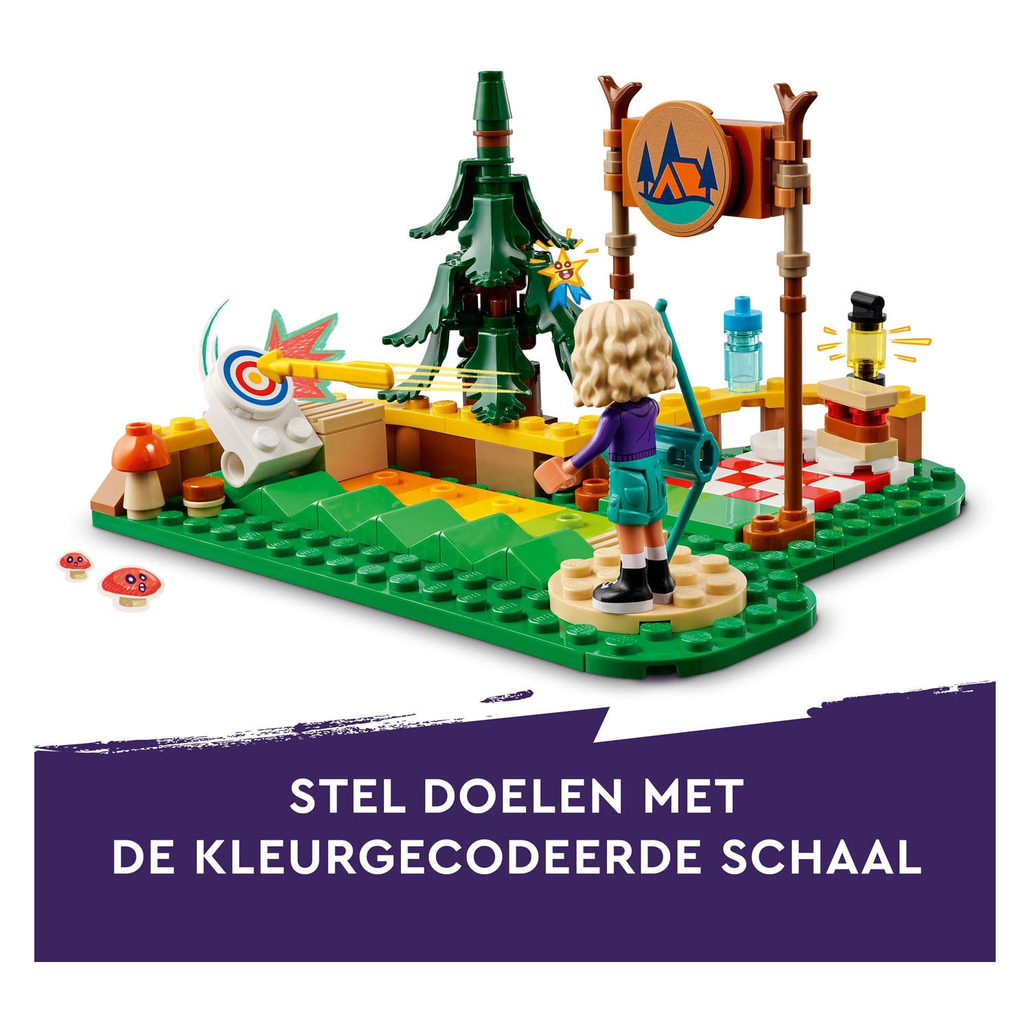 LEGO Friends 42622 Abenteuercamp Bogenschießanlage