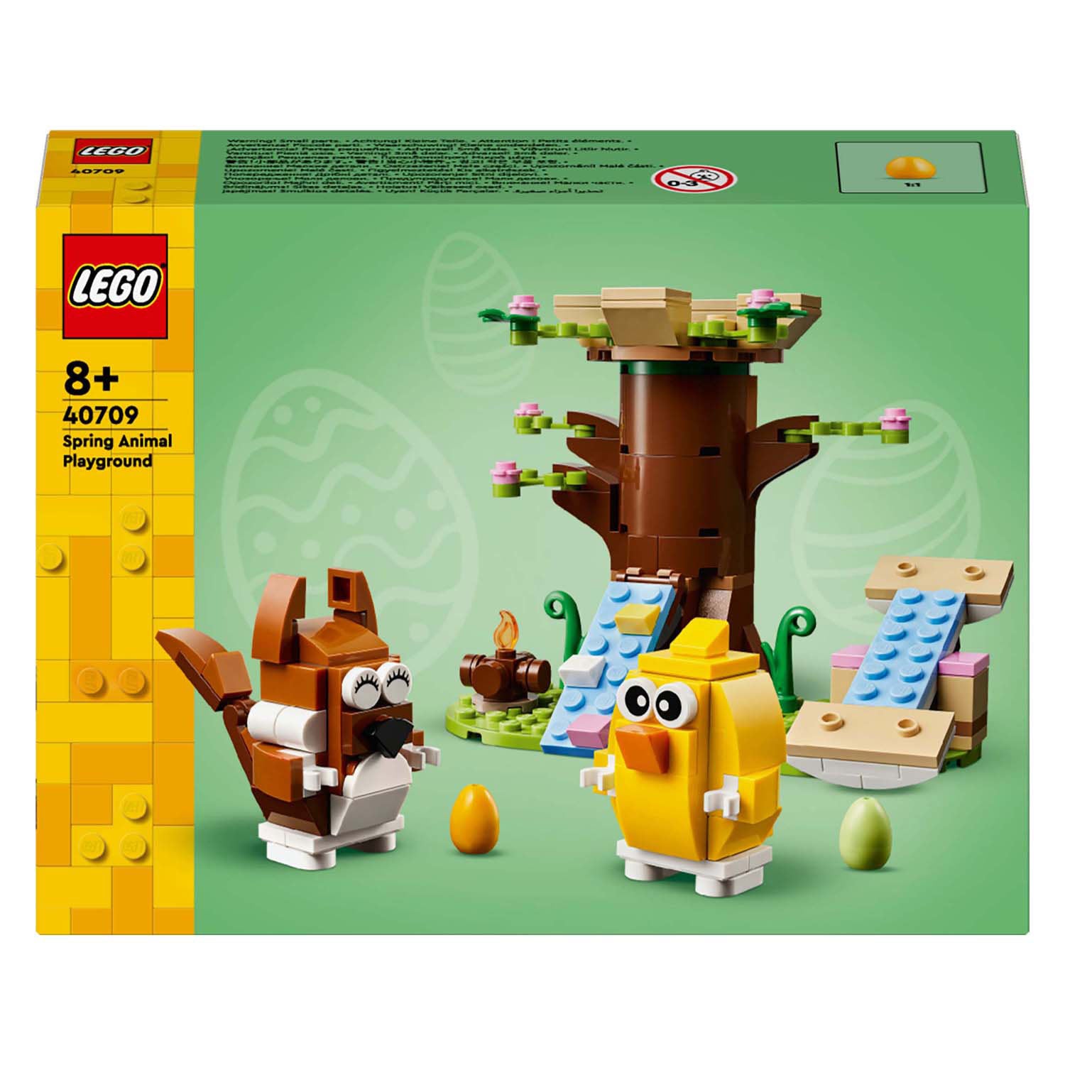 LEGO Iconic 40709 Frühlings-Tierspielplatz