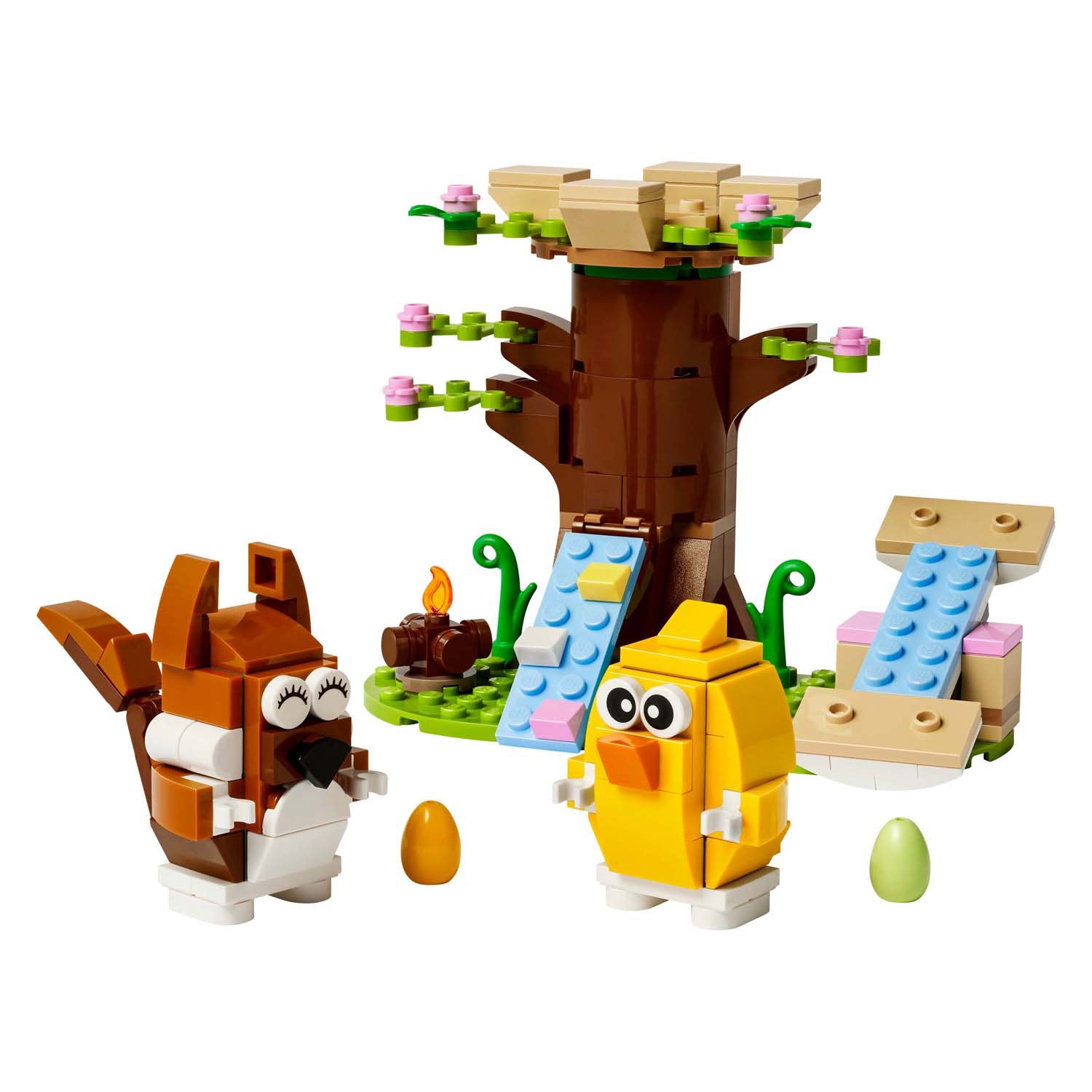 LEGO Iconic 40709 Frühlings-Tierspielplatz