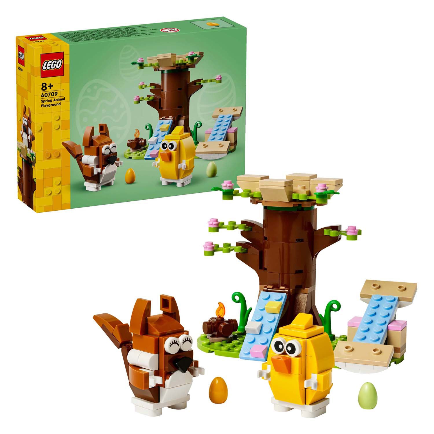 LEGO Iconic 40709 Frühlings-Tierspielplatz
