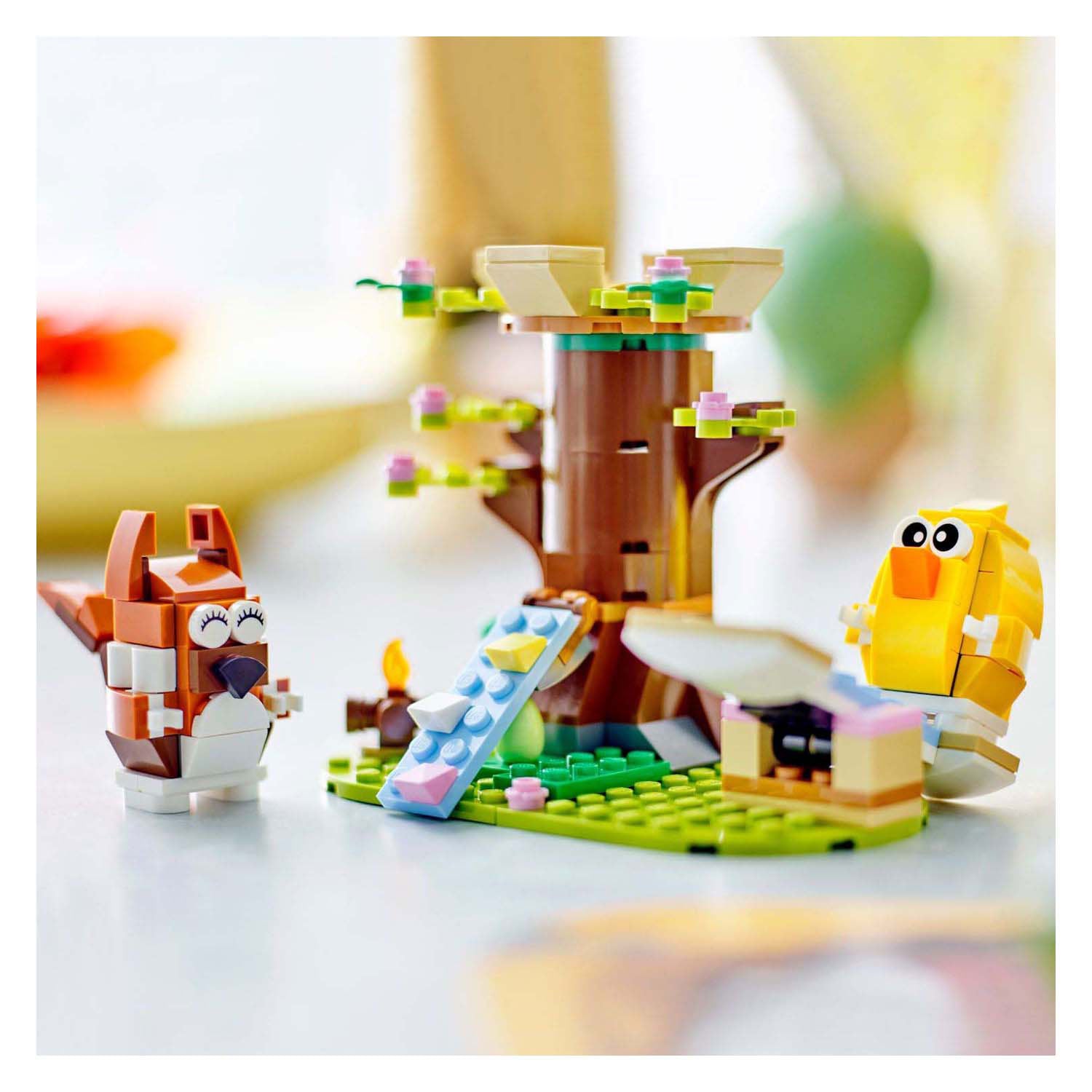LEGO Iconic 40709 Frühlings-Tierspielplatz