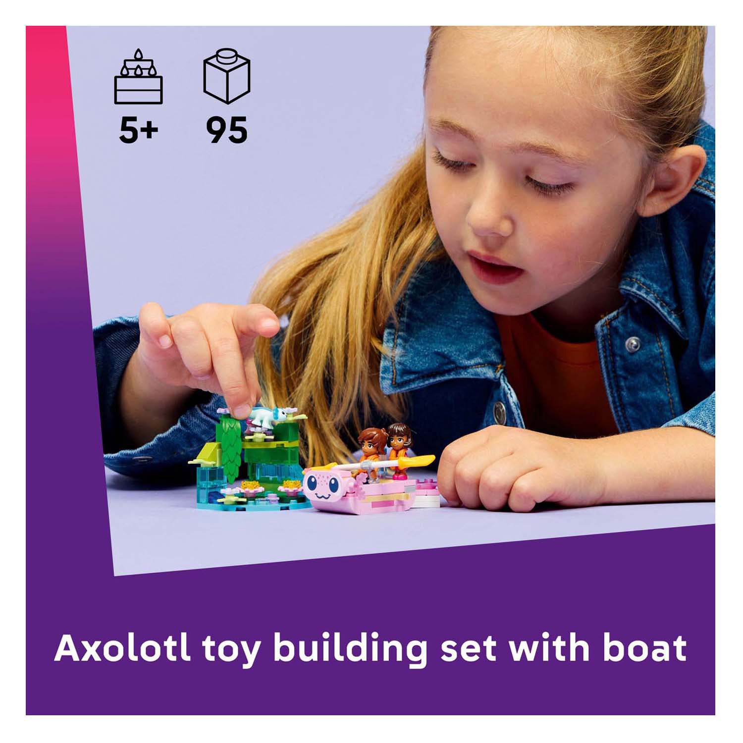LEGO Friends 42861 Axolotlavontuur