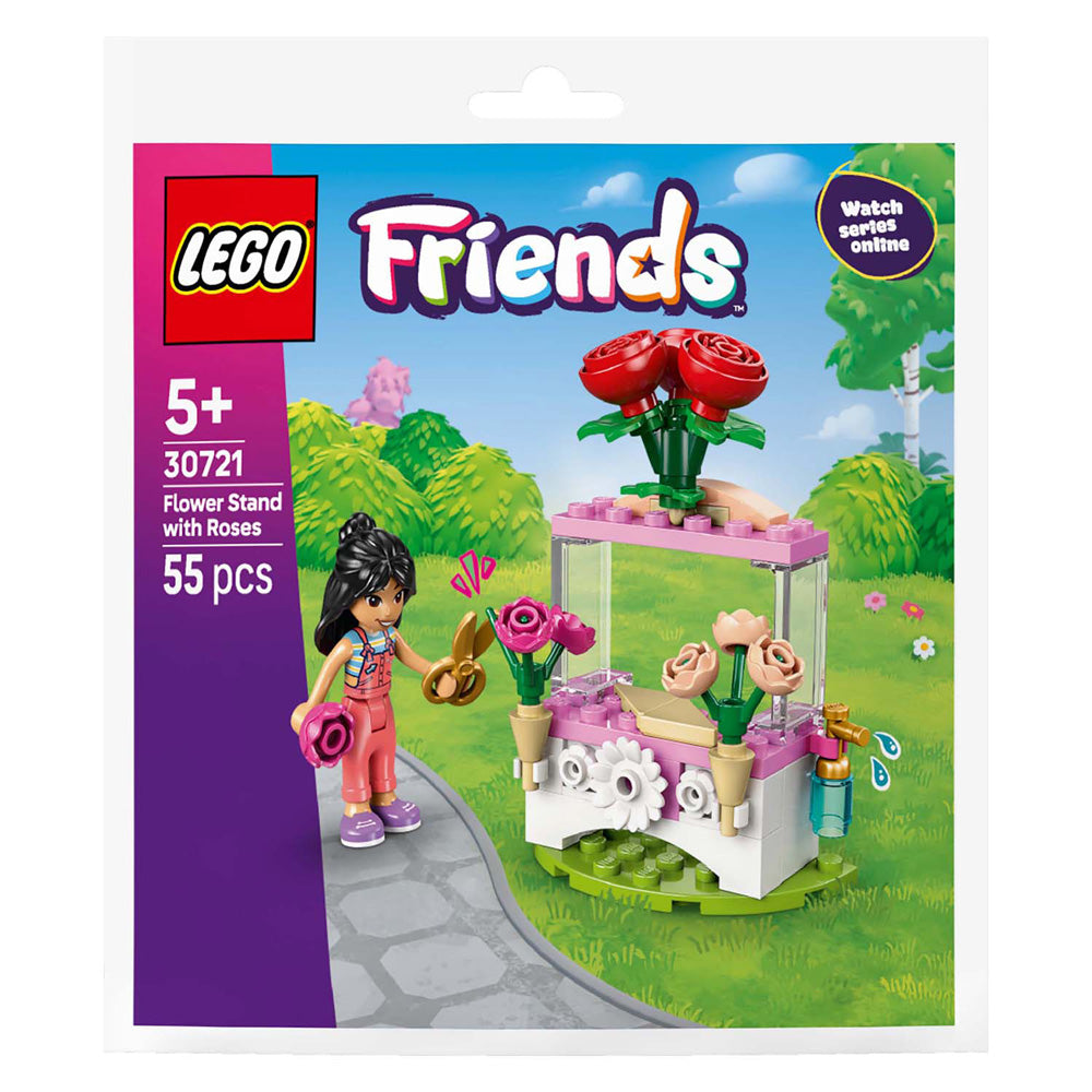 LEGO Friends 30721 Bloemenkraam met Rozen