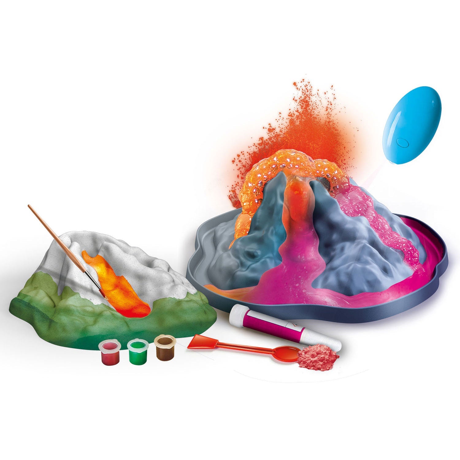 Clementoni Wetenschap & Spel - Glow in the Dark Vulkaan