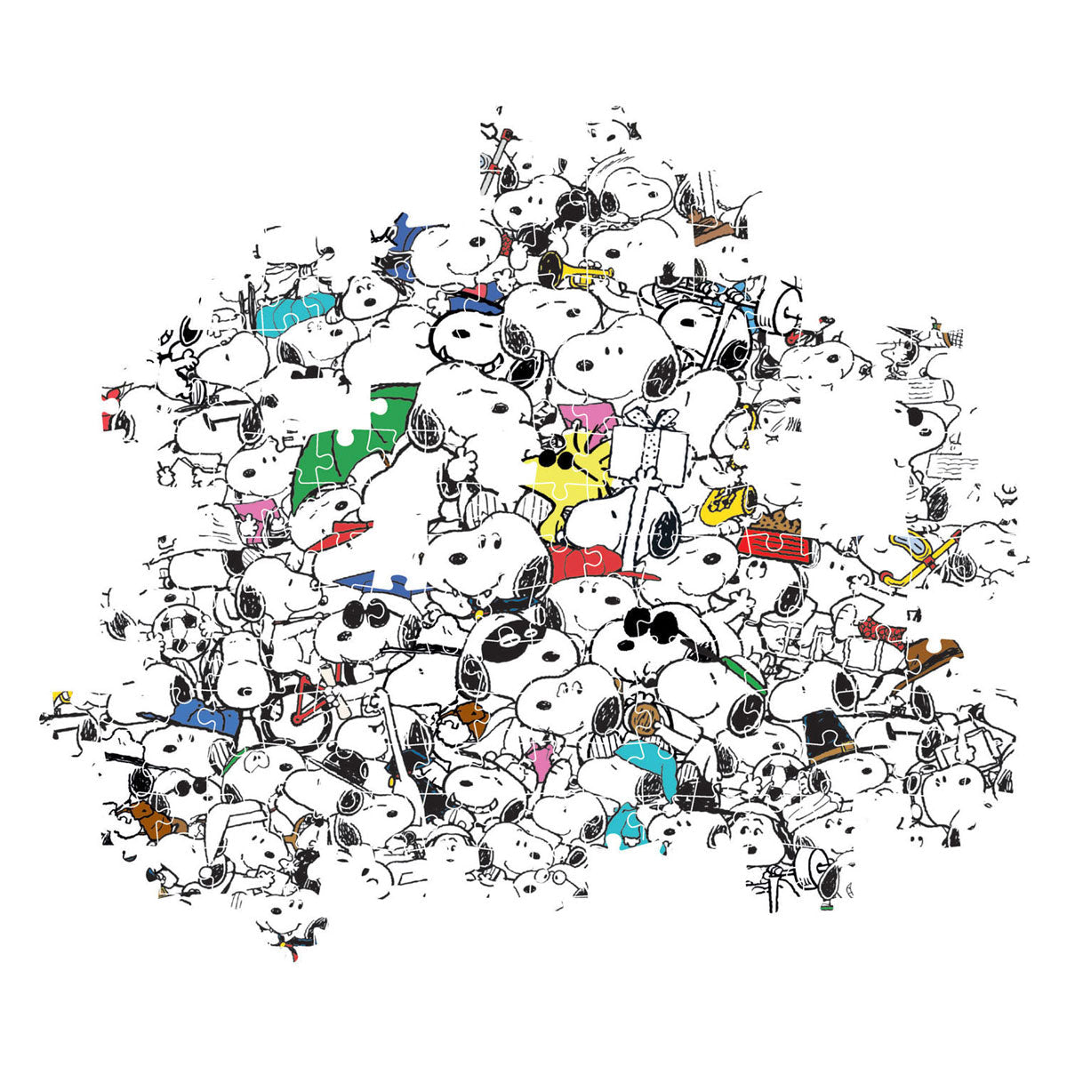 Clementoni Legpuzzel Impossible Peanuts Snoopy 1000st