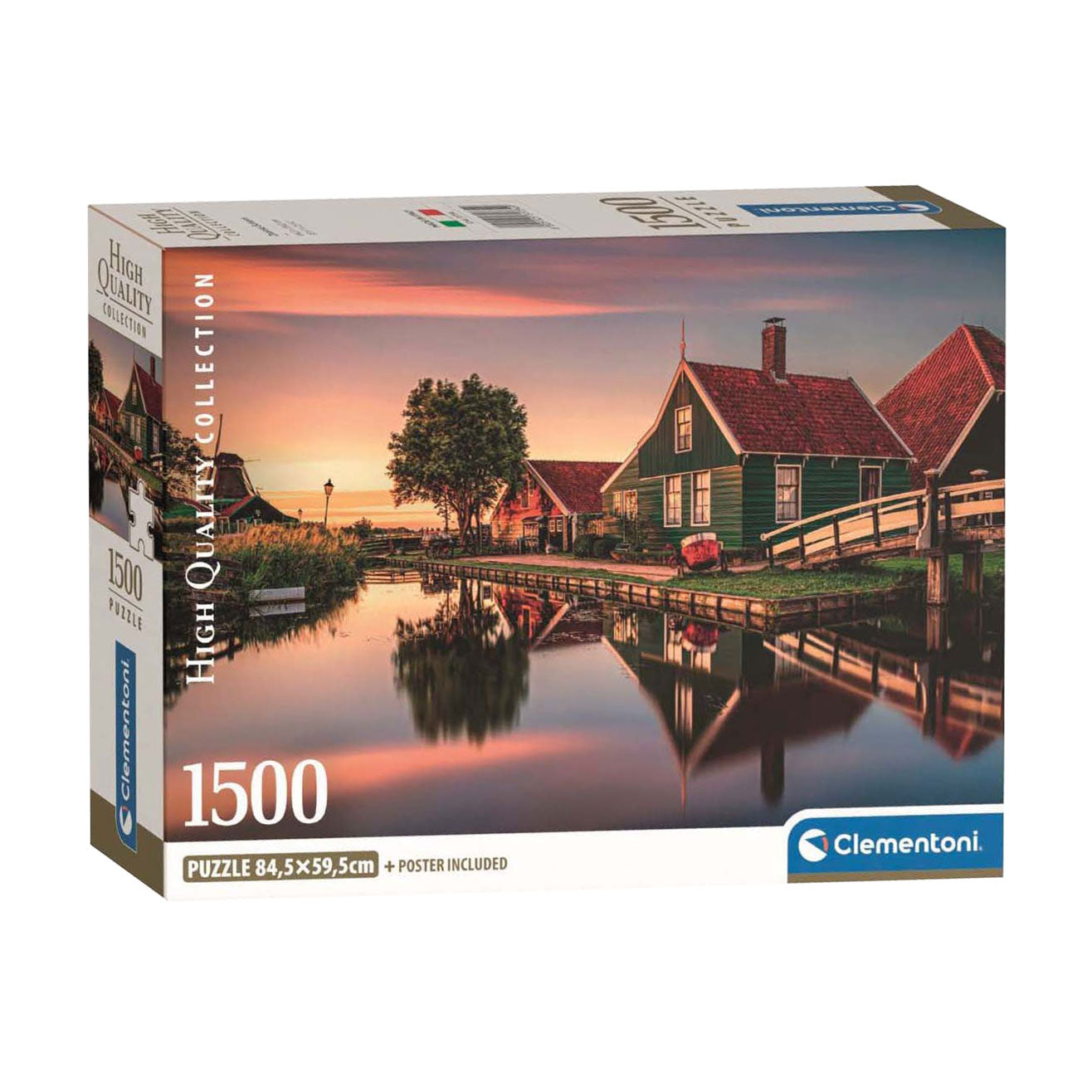 Clementoni Legpuzzel Zaanse Schans, 1500st.