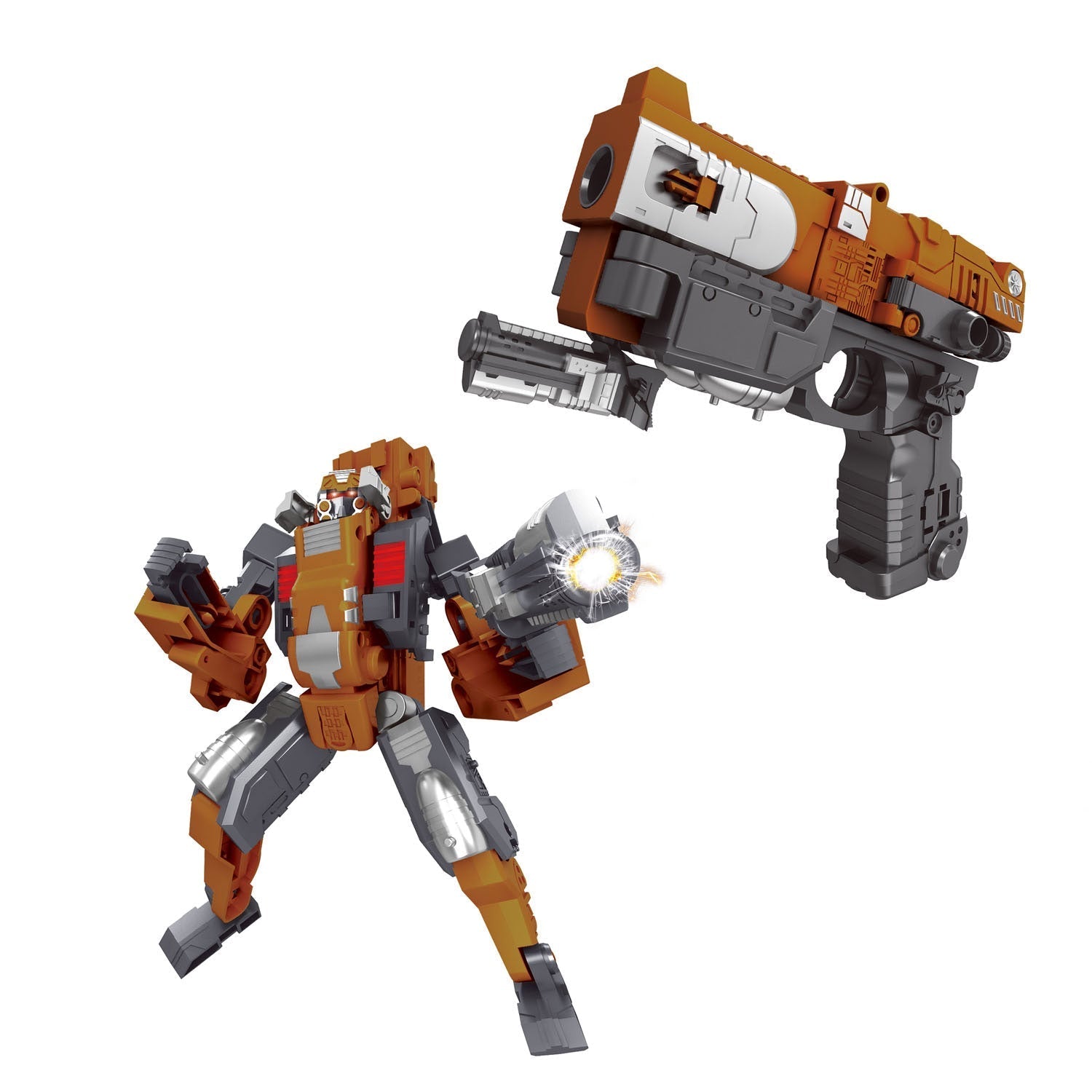 Roboforces Wechselroboterpistole mit Schaumstoffpfeilen