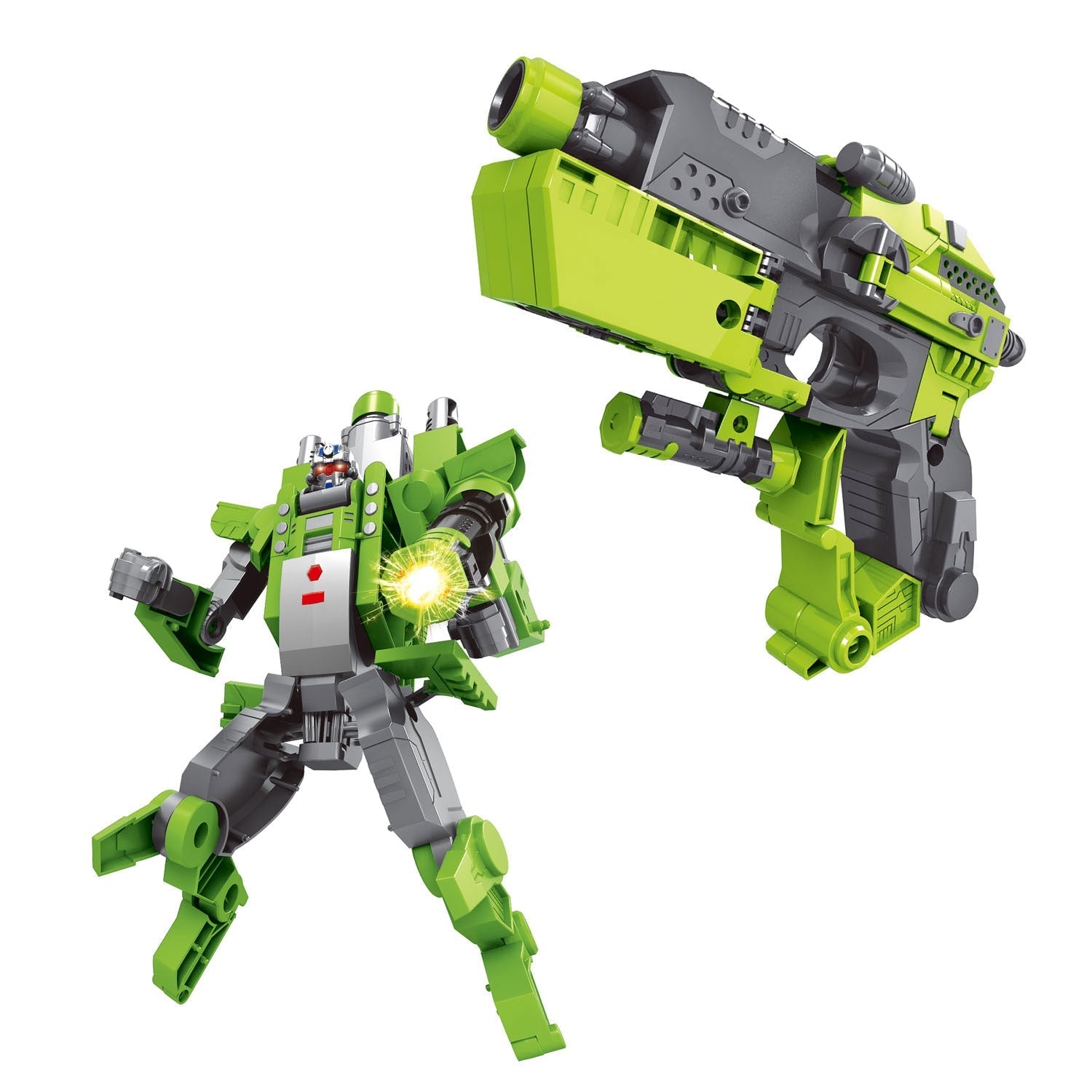 Roboforces Wechselroboterpistole mit Schaumstoffpfeilen