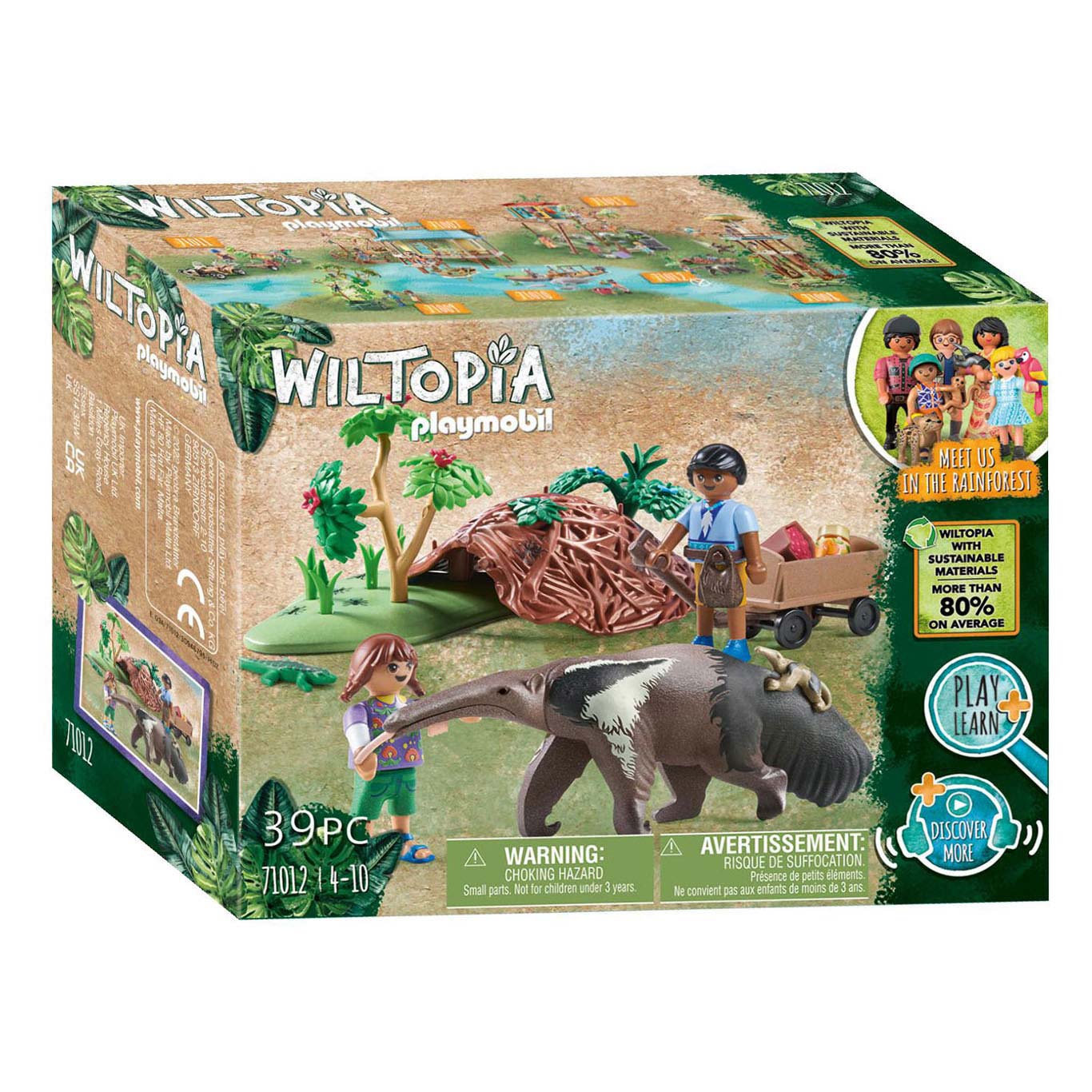 Playmobil Wiltopia Ameisenbärpflege – 71012
