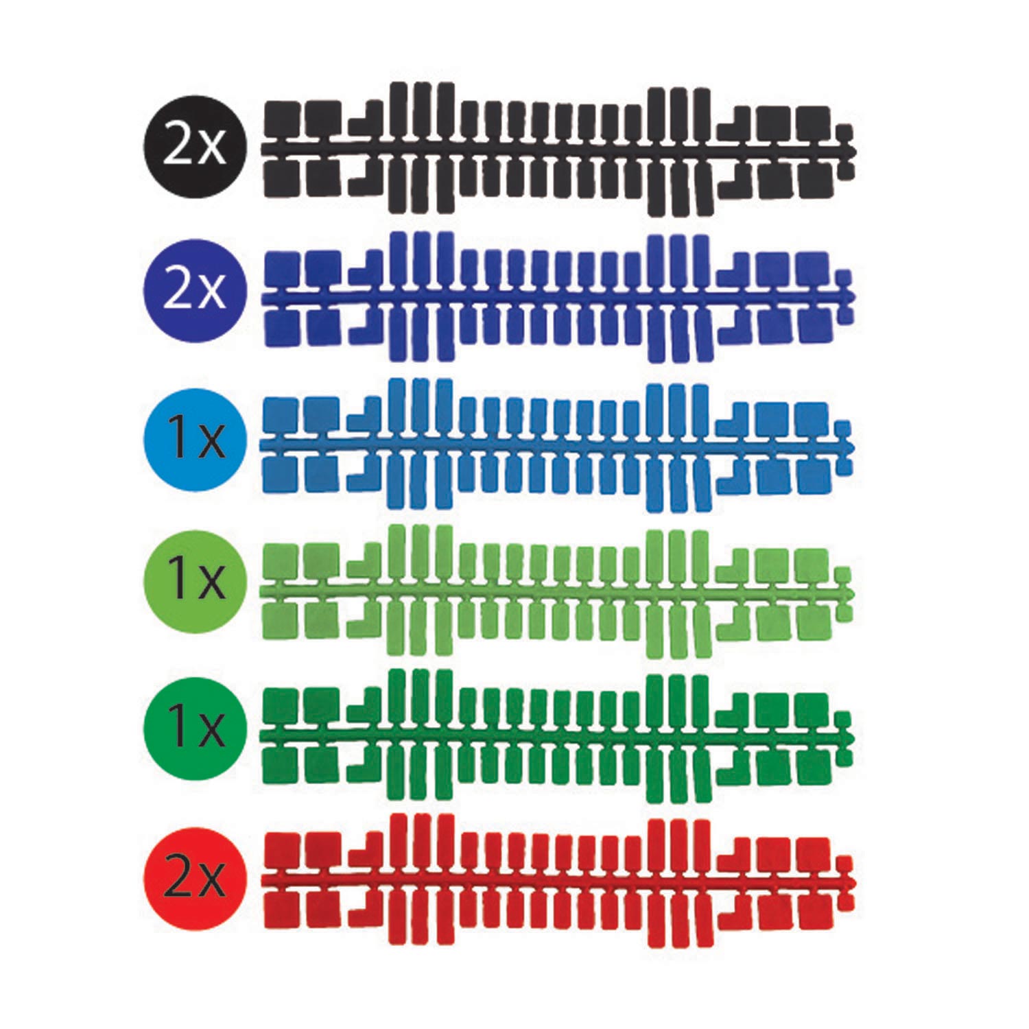 Ministeck Kleurenstrips 9st