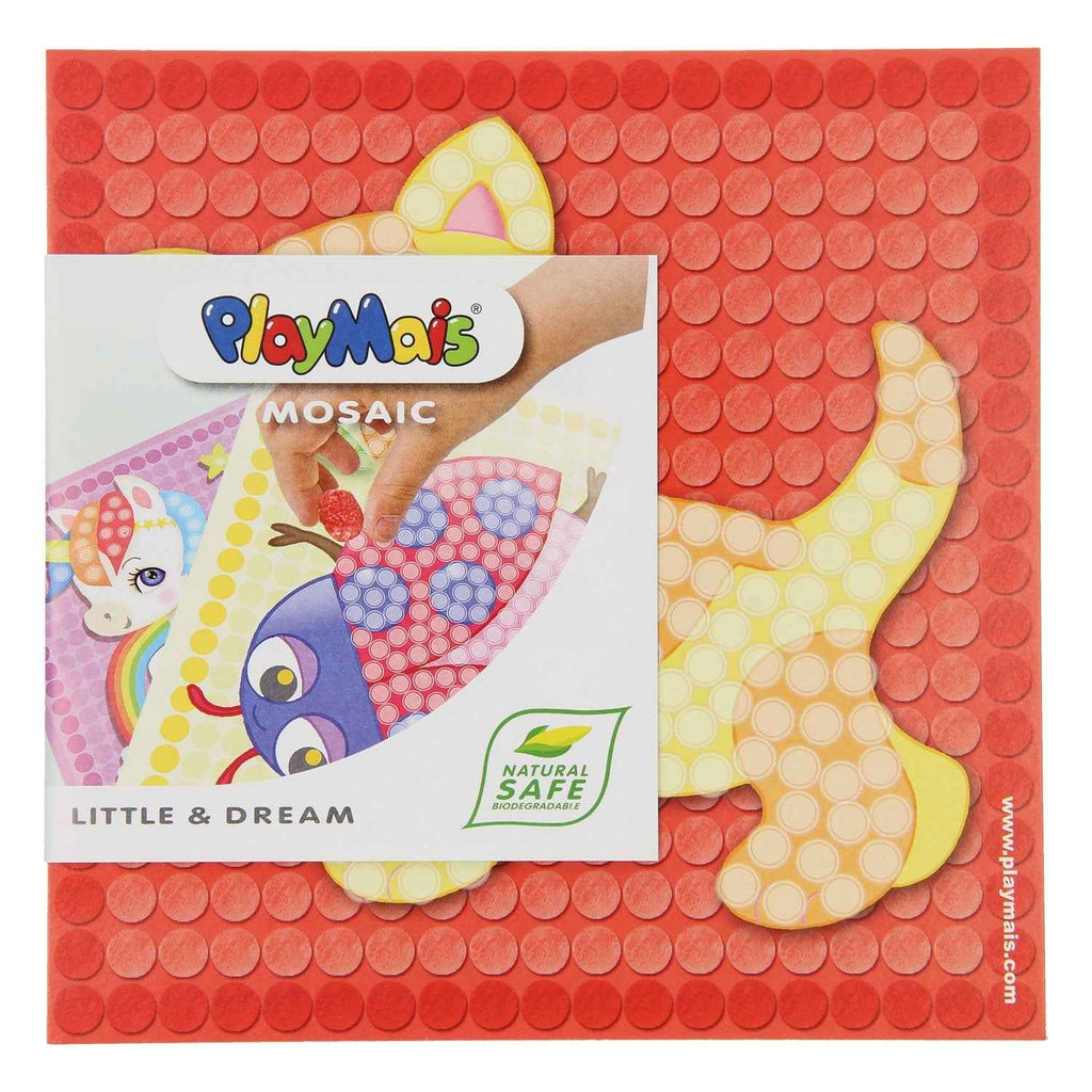 PlayMais Mosaikkarten verzieren Little Friends