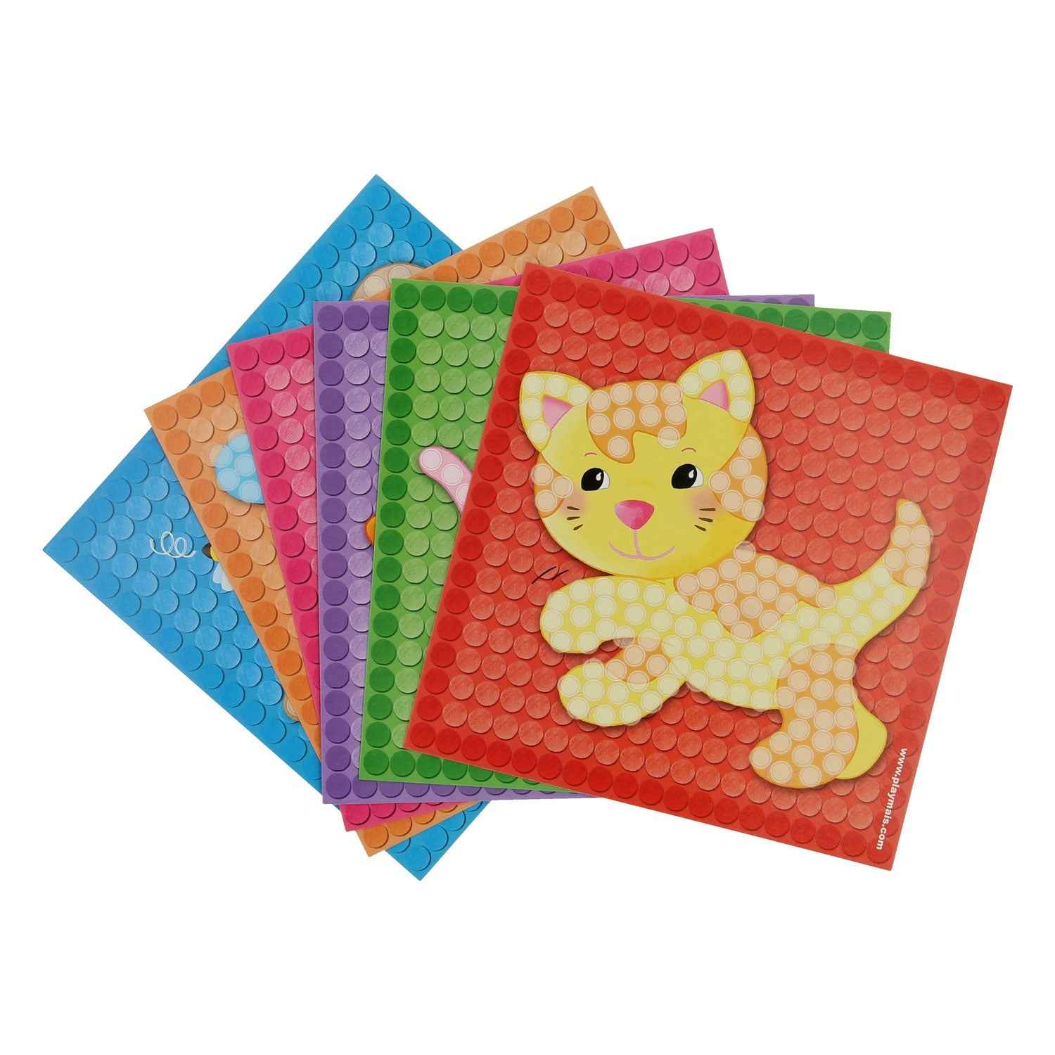 PlayMais Mosaikkarten verzieren Little Friends