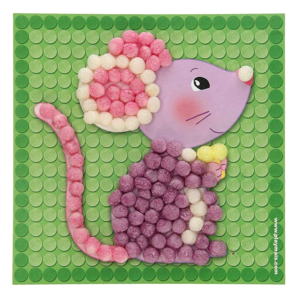 PlayMais Mosaikkarten verzieren Little Friends