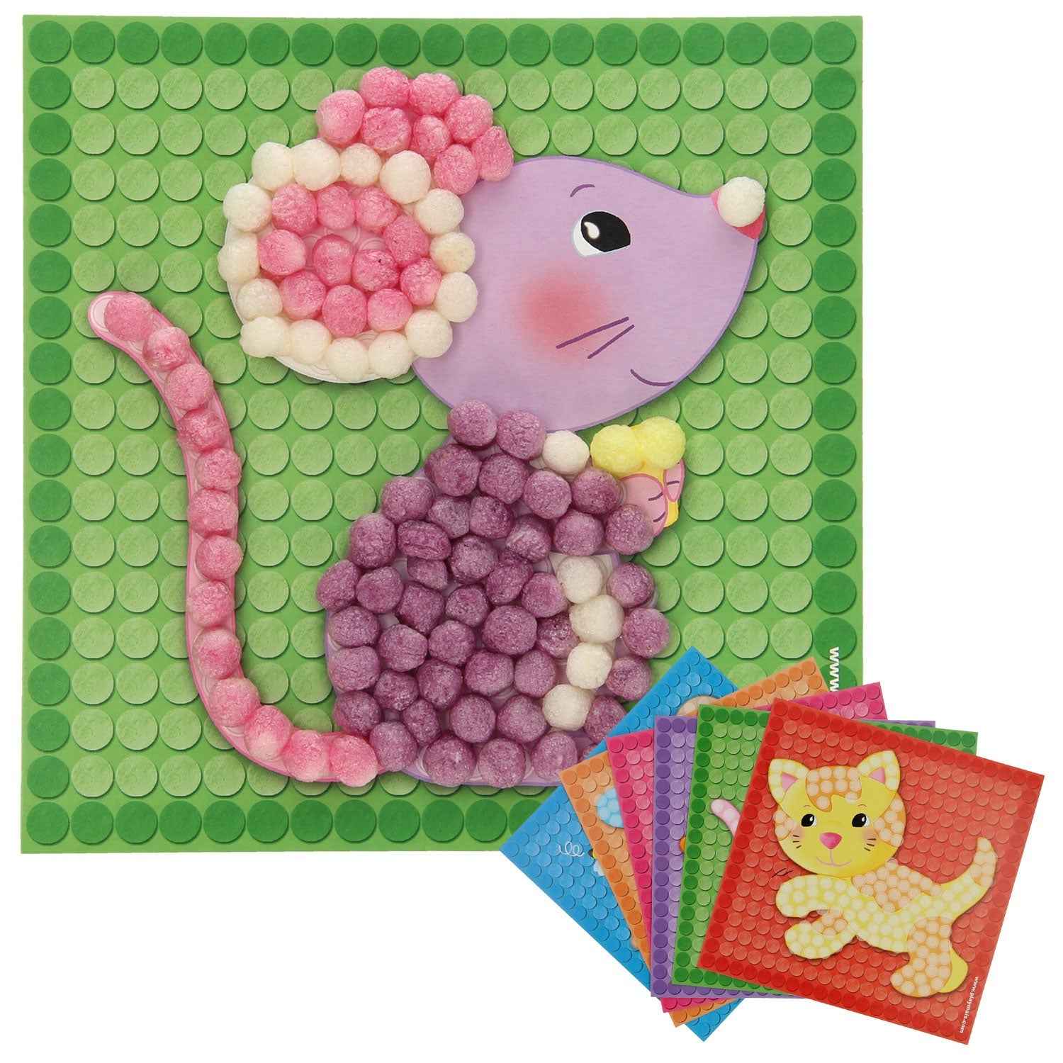 PlayMais Mosaikkarten verzieren Little Friends