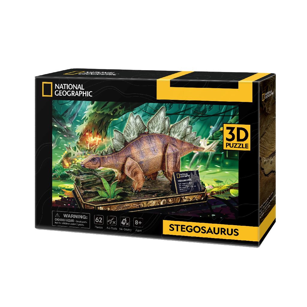 Cubic Fun 3d Puzzel NG Stegosaurus