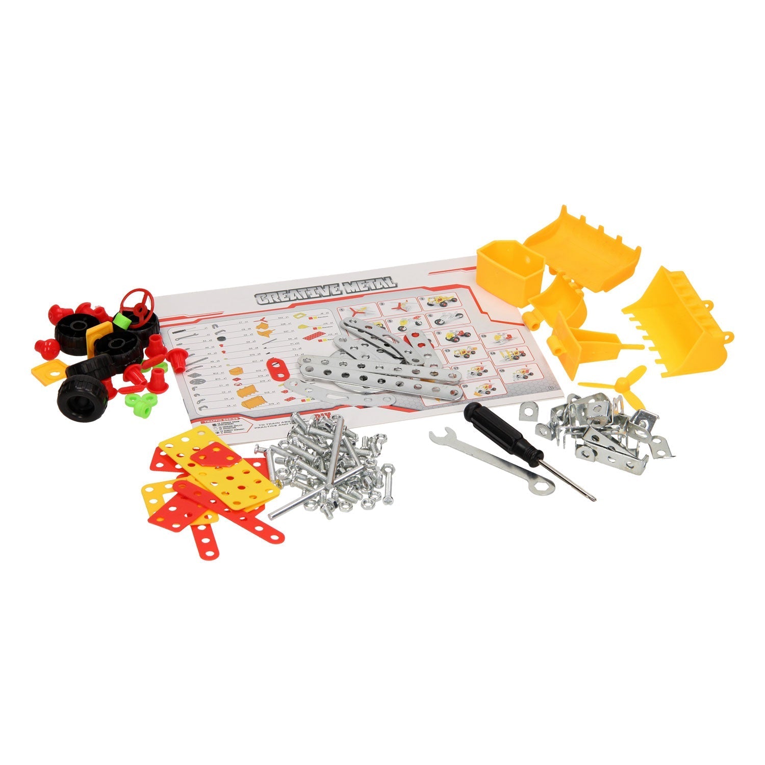 Constructieset Metaal 20 Modellen 166dlg