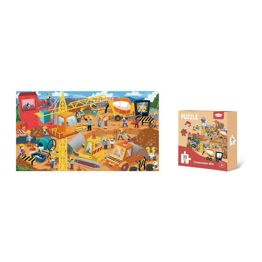 Mini Puzzel Thema van 35 stukjes