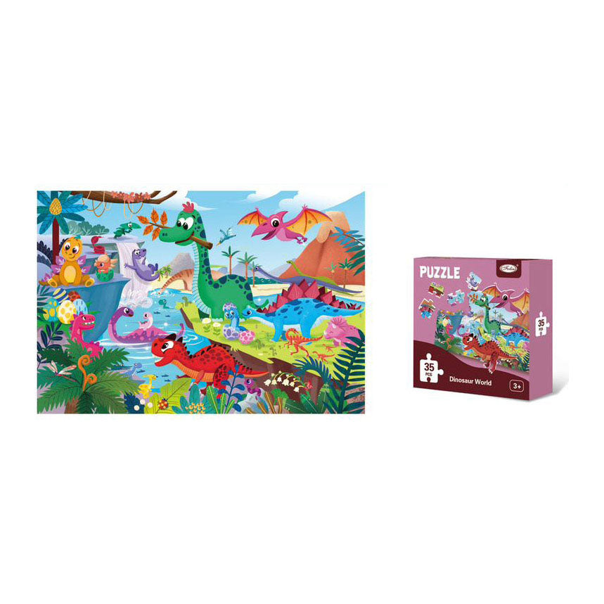 Mini Puzzel Thema van 35 stukjes
