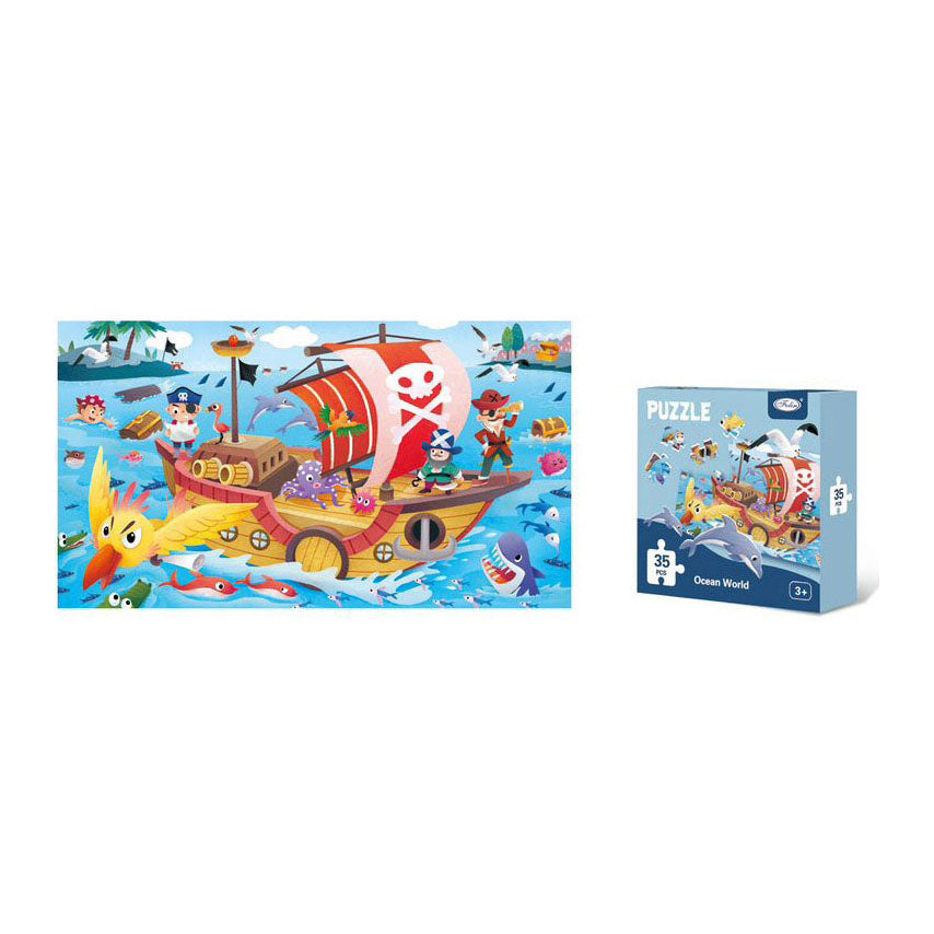 Mini Puzzel Thema van 35 stukjes