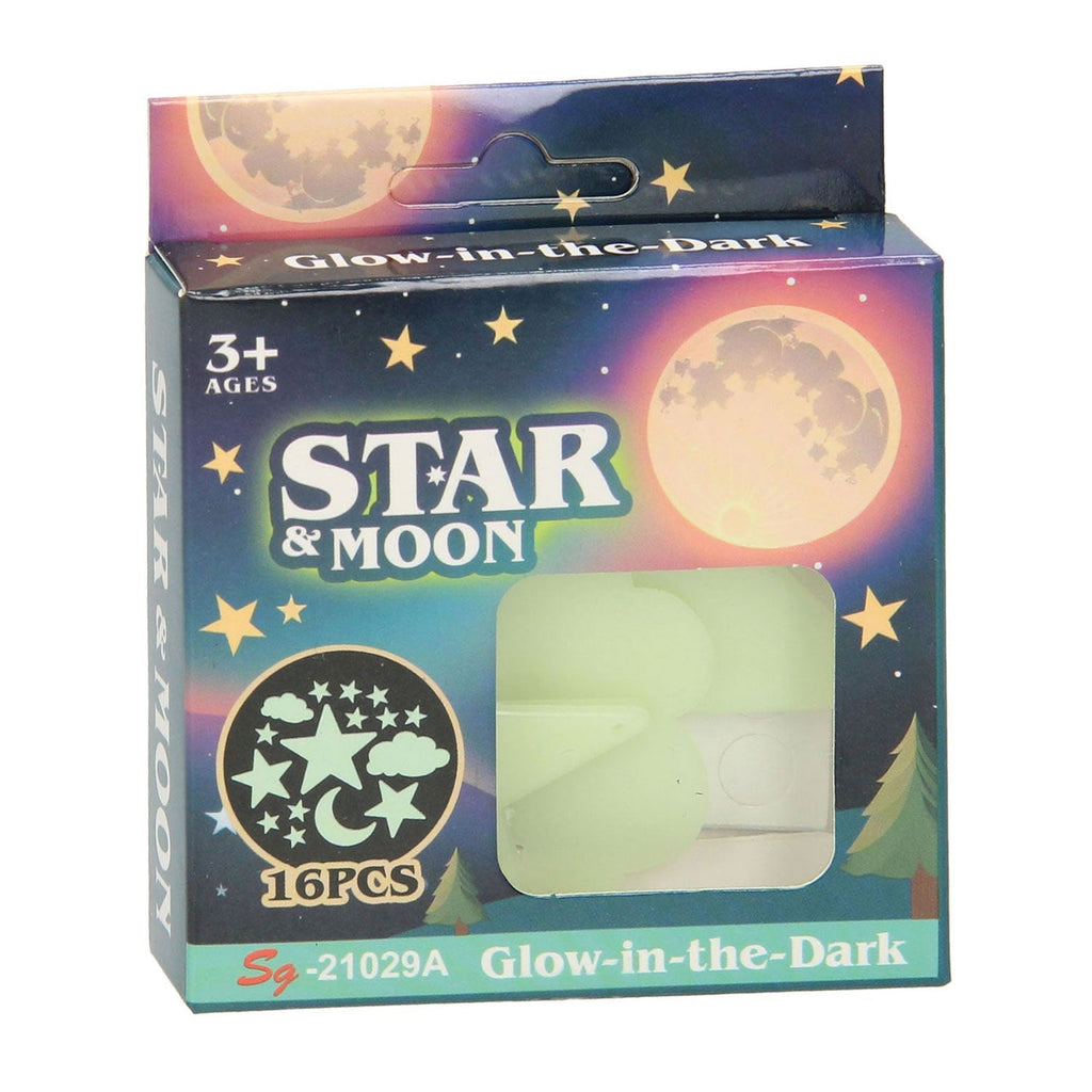 Glow in the Dark Set Ruimte 16dlg