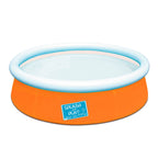 Bestway Zwembad met Opblaasrand, 152cm Oranje