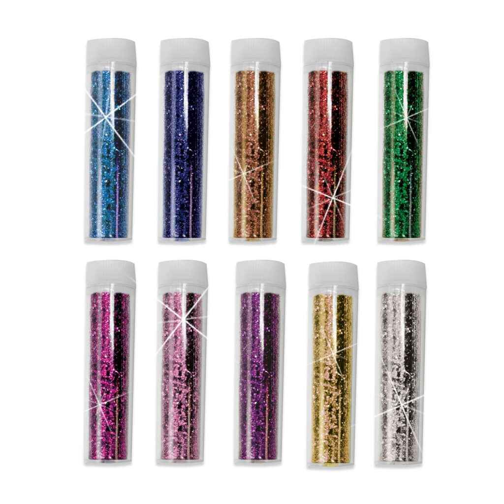 SES Glitters – 10 kleuren - Biodegradable