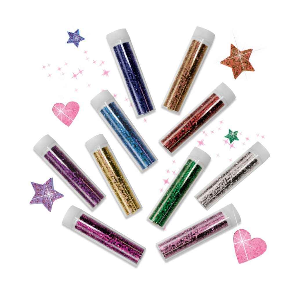SES Glitters – 10 kleuren - Biodegradable