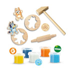 SES Bluey - Klei mega set 5 x 90 g met tools