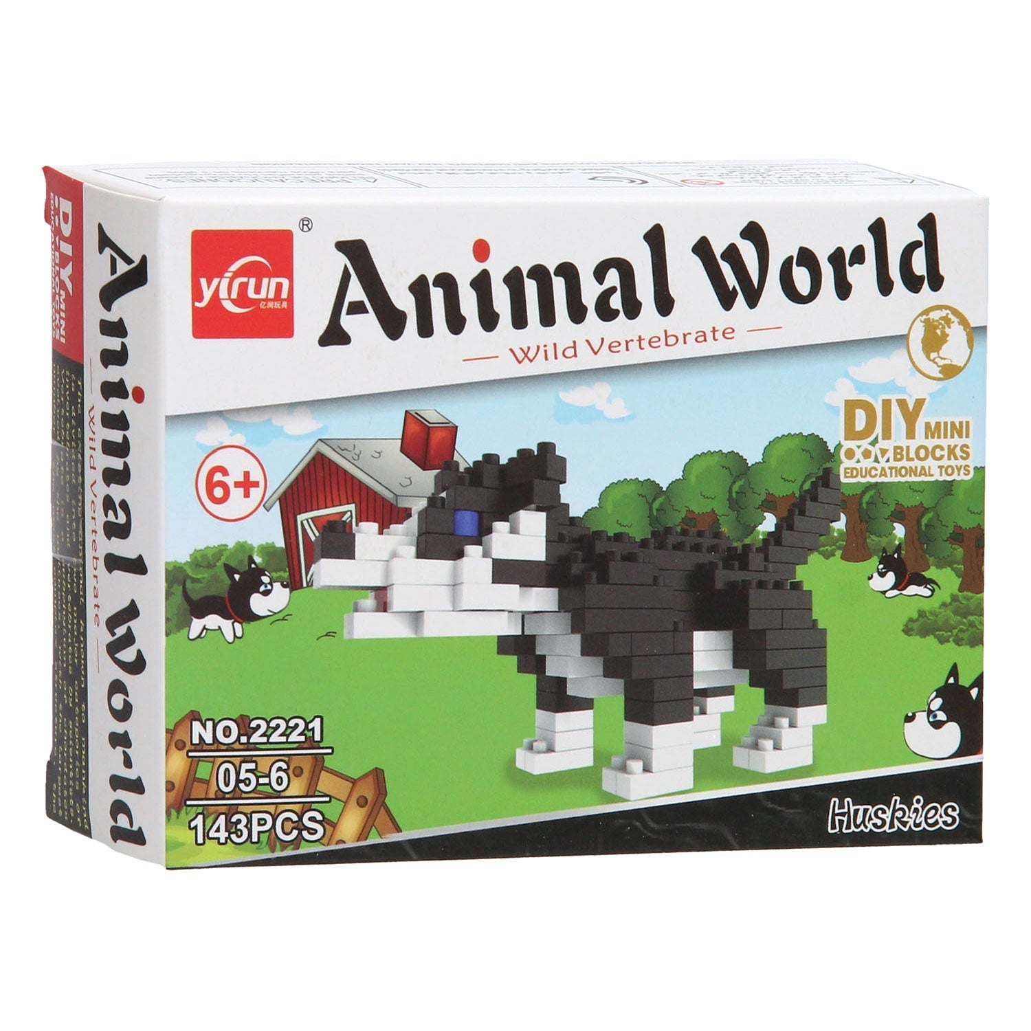 Bouwset Dieren Husky