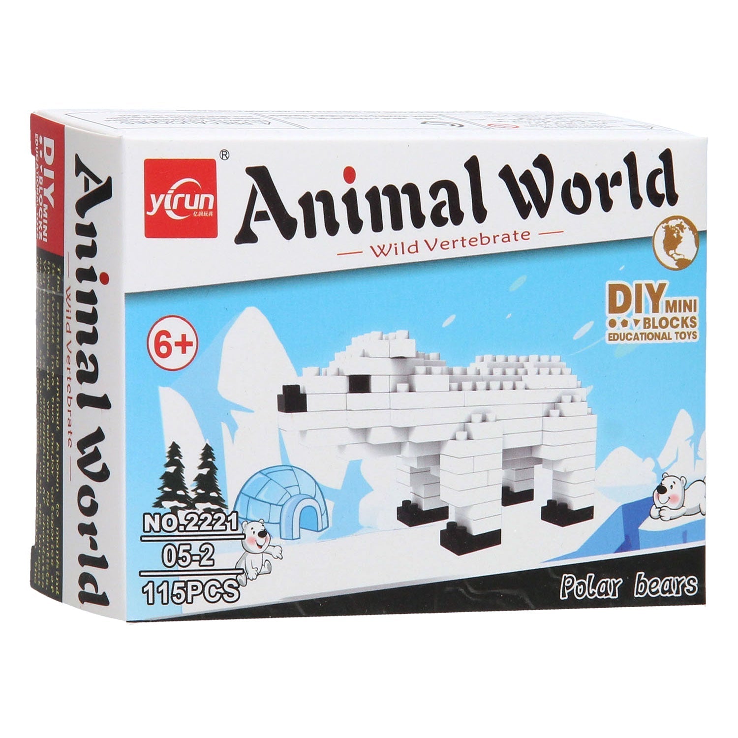 Bouwset Dieren Ijsbeer