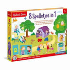 Clementoni Leerspel 8 Spelletjes in 1