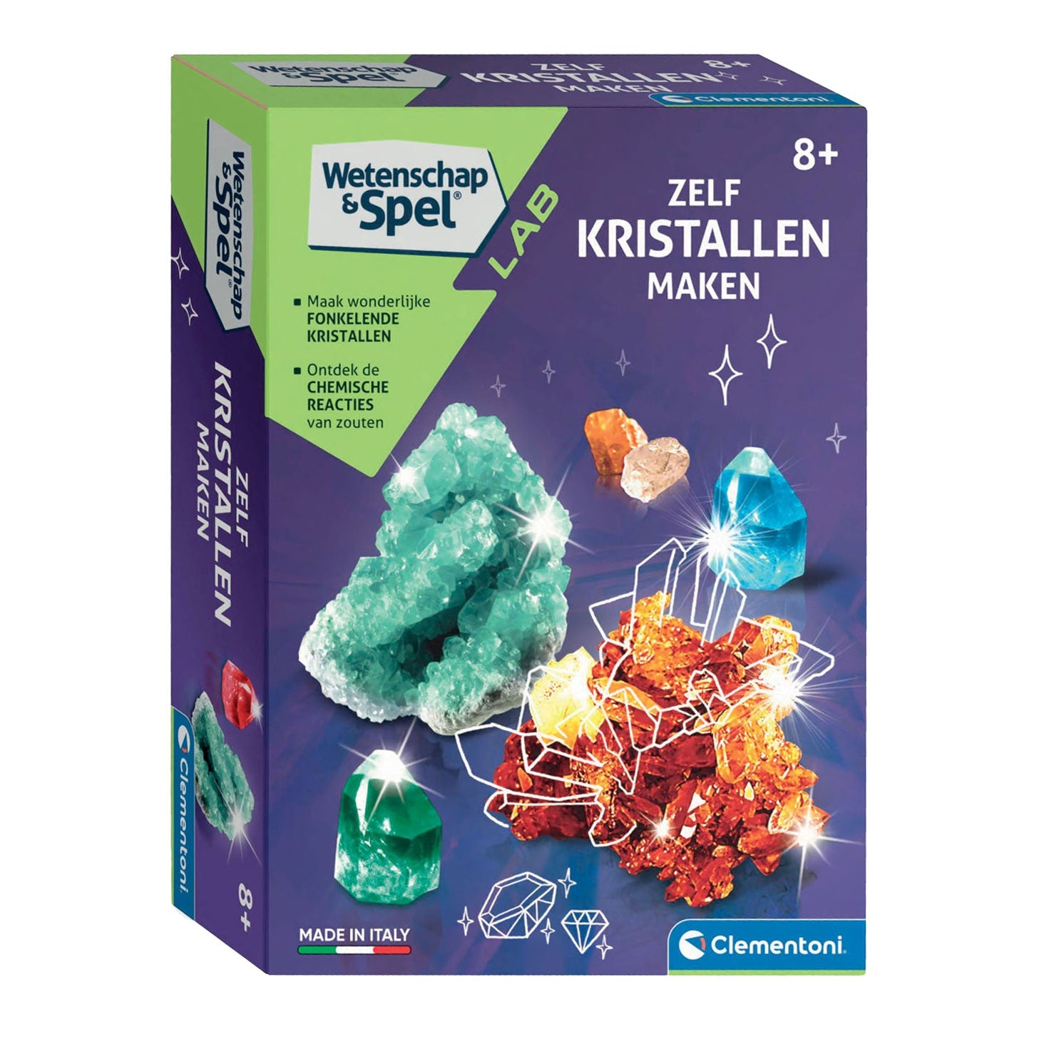 Clementoni Wetenschap & Spel - Zelf Kristallen Maken